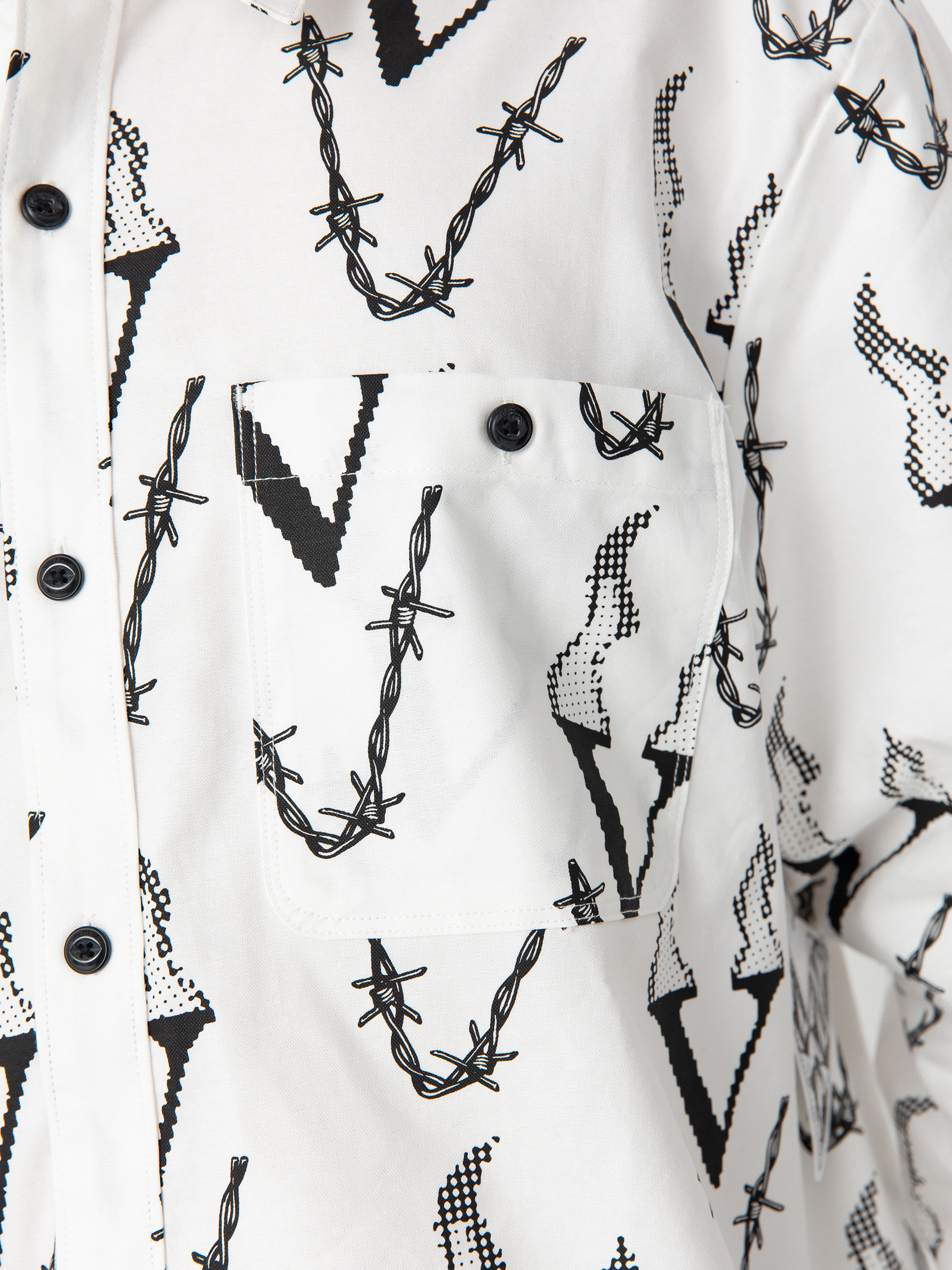 Сорочка Volcom Fergadelic Woven Ls (white)