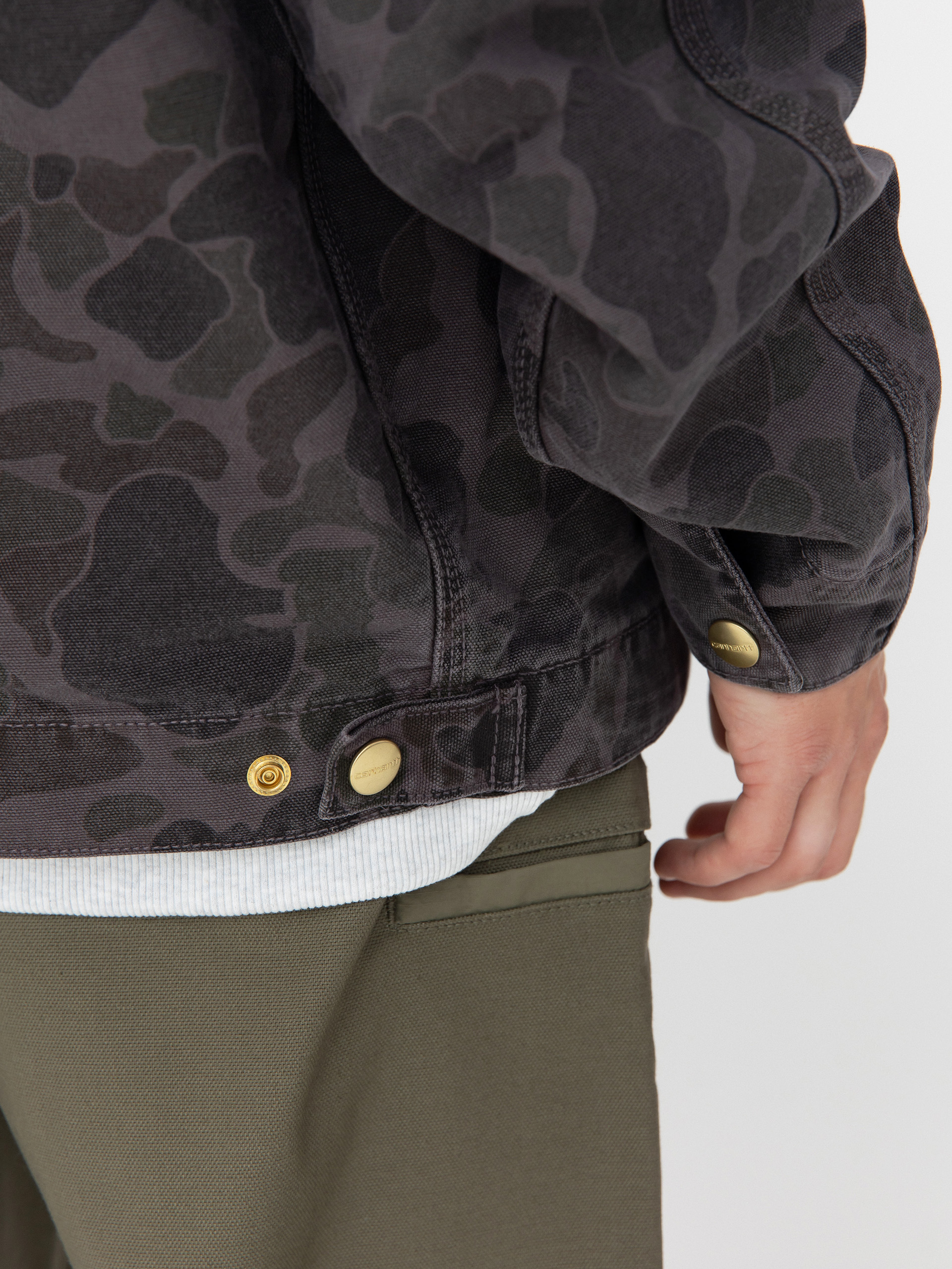 Куртка Carhartt WIP Duck Detroit (camo duck/green/graphite)