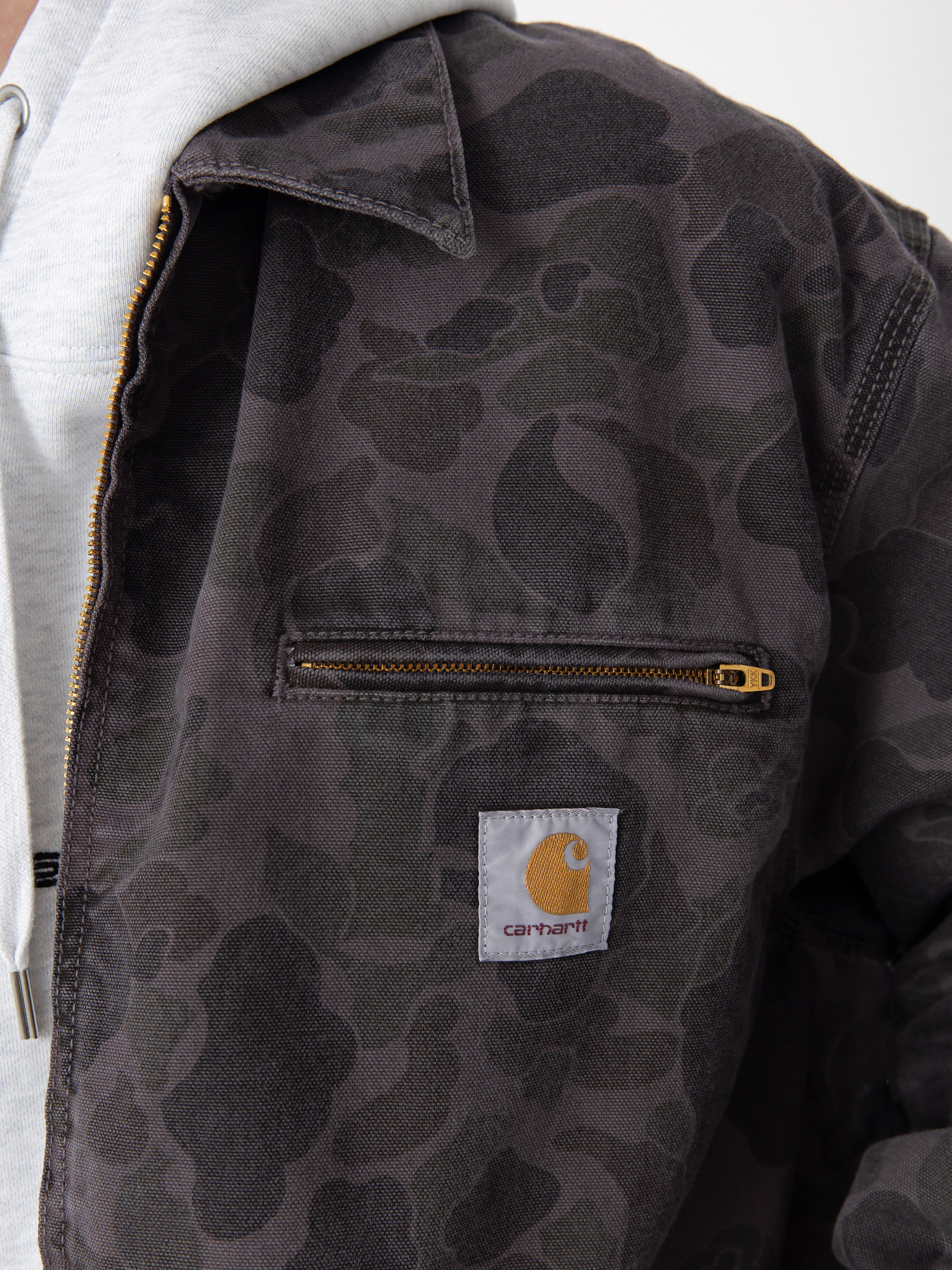 Куртка Carhartt WIP Duck Detroit (camo duck/green/graphite)