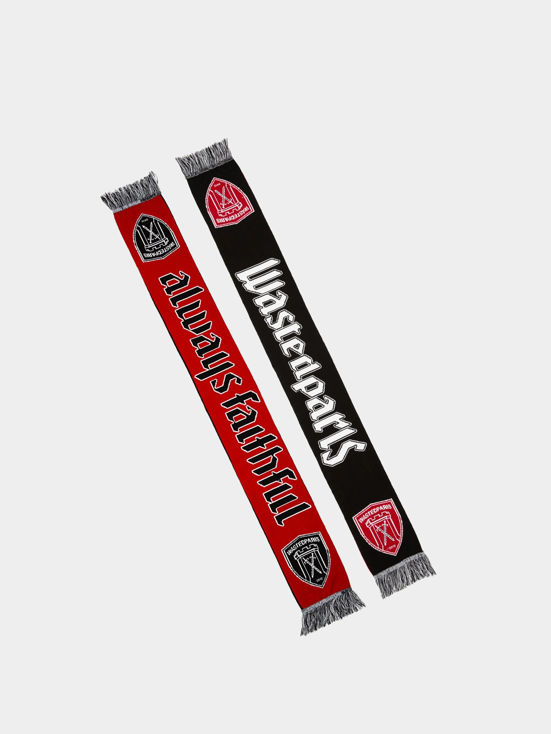 Шарф Wasted Paris Rain (red/black)