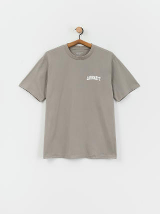 Футболка Carhartt WIP University Script (misty grey/white)