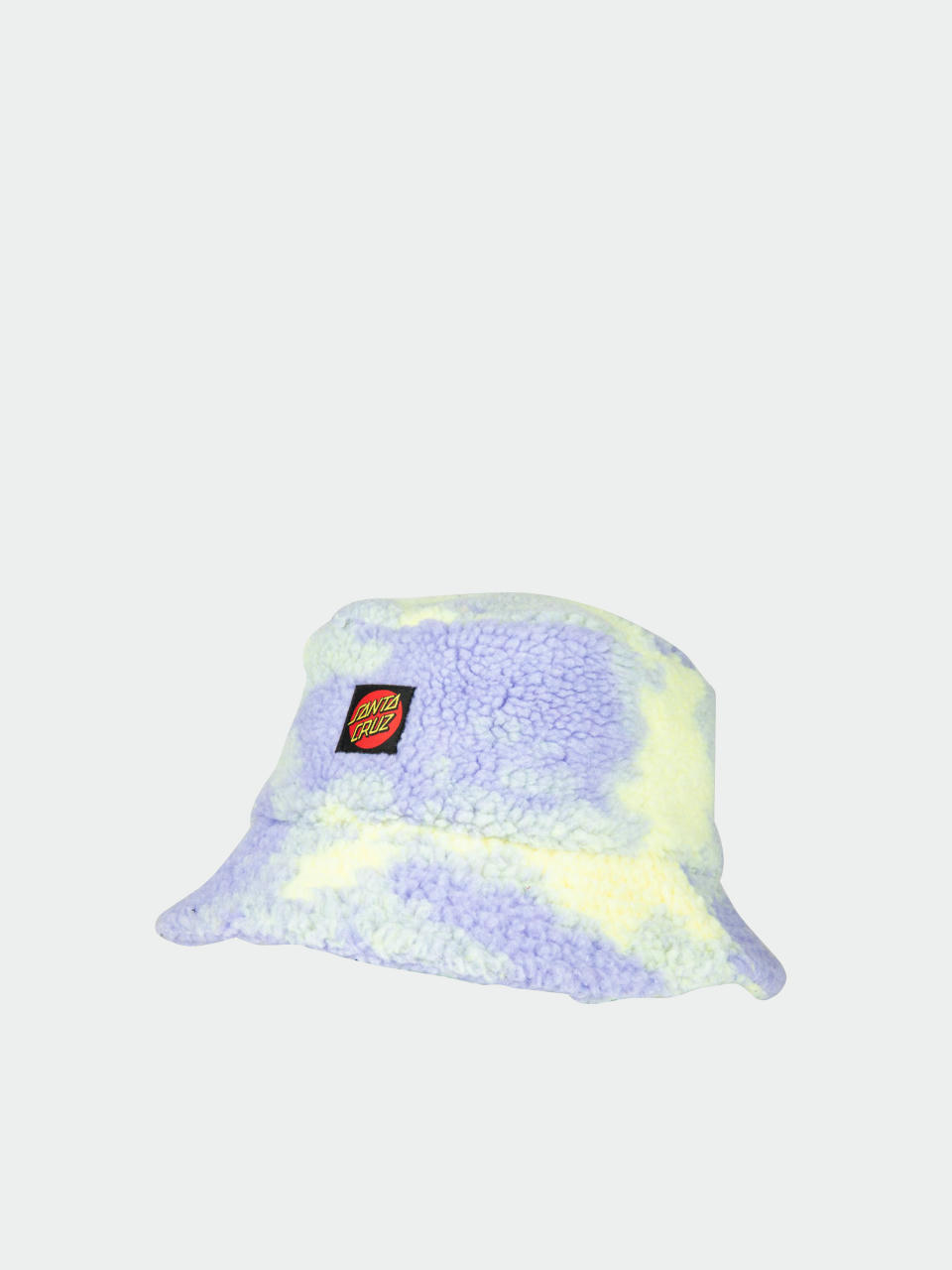 Капелюх Santa Cruz Classic Dot Sherpa Bucket Hat Wmn (purple/yellow tie dye)