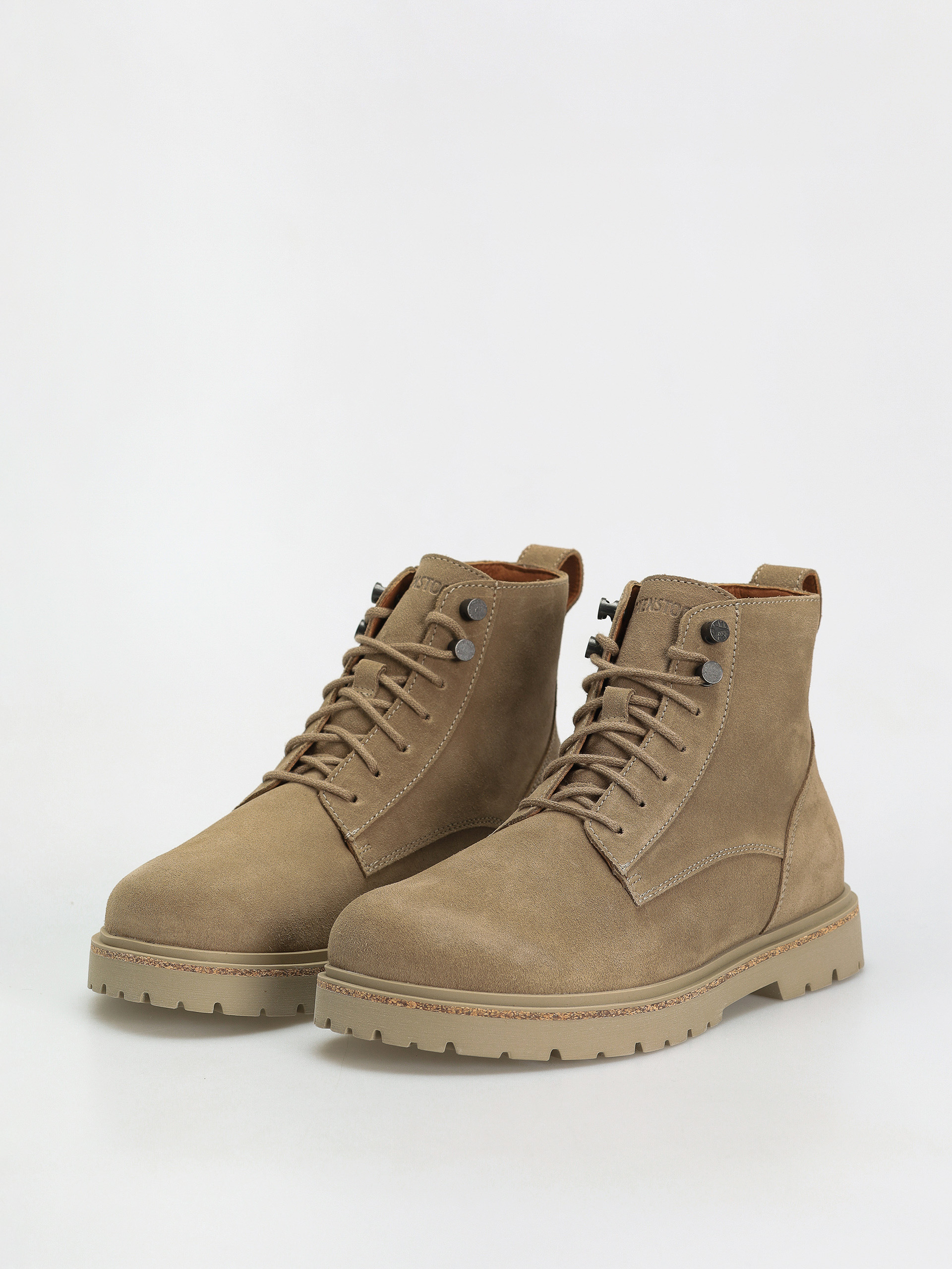 Взуття Birkenstock Highwood Lace Mid Suede Leather Regular (taupe)