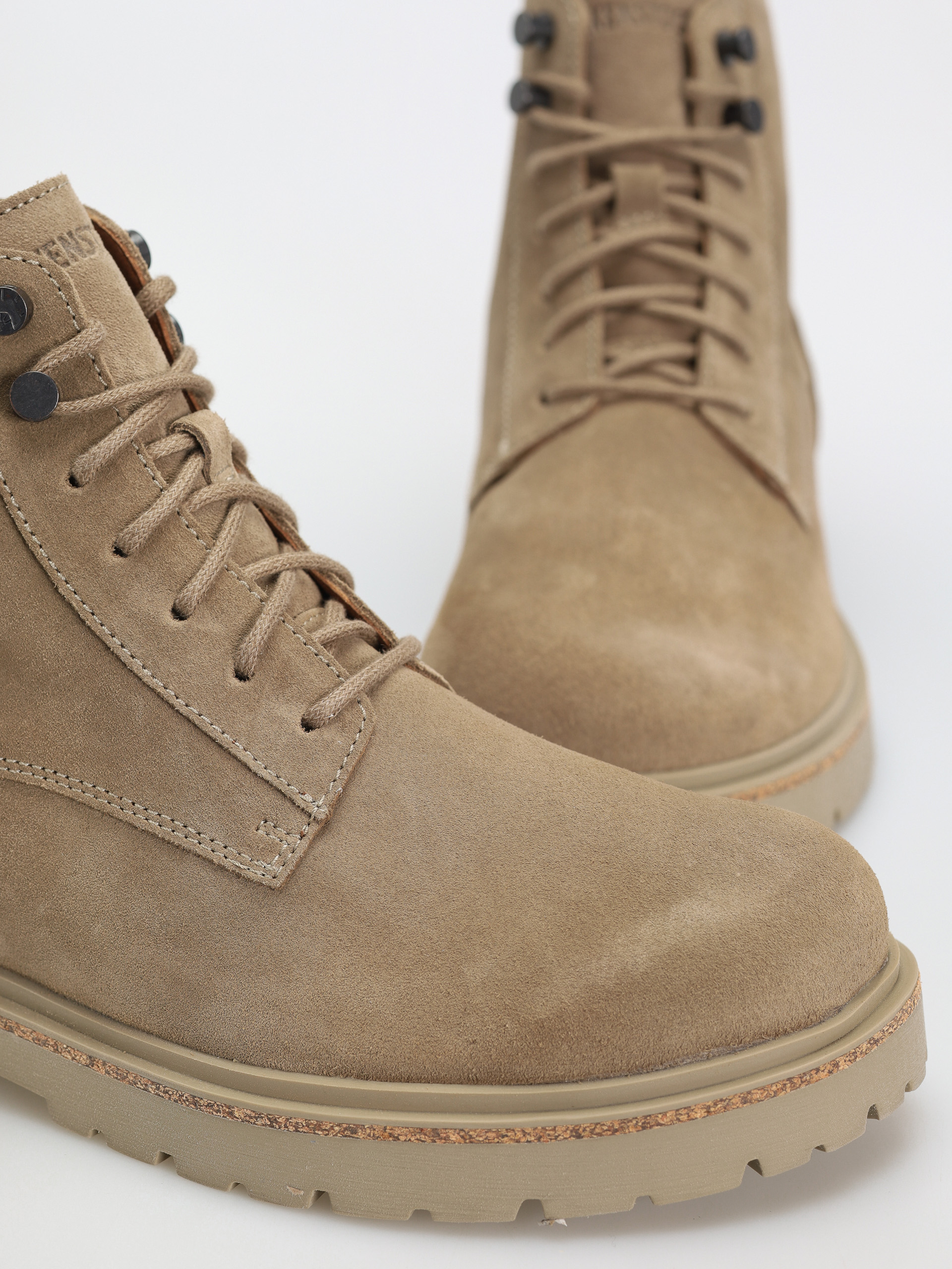 Взуття Birkenstock Highwood Lace Mid Suede Leather Regular (taupe)