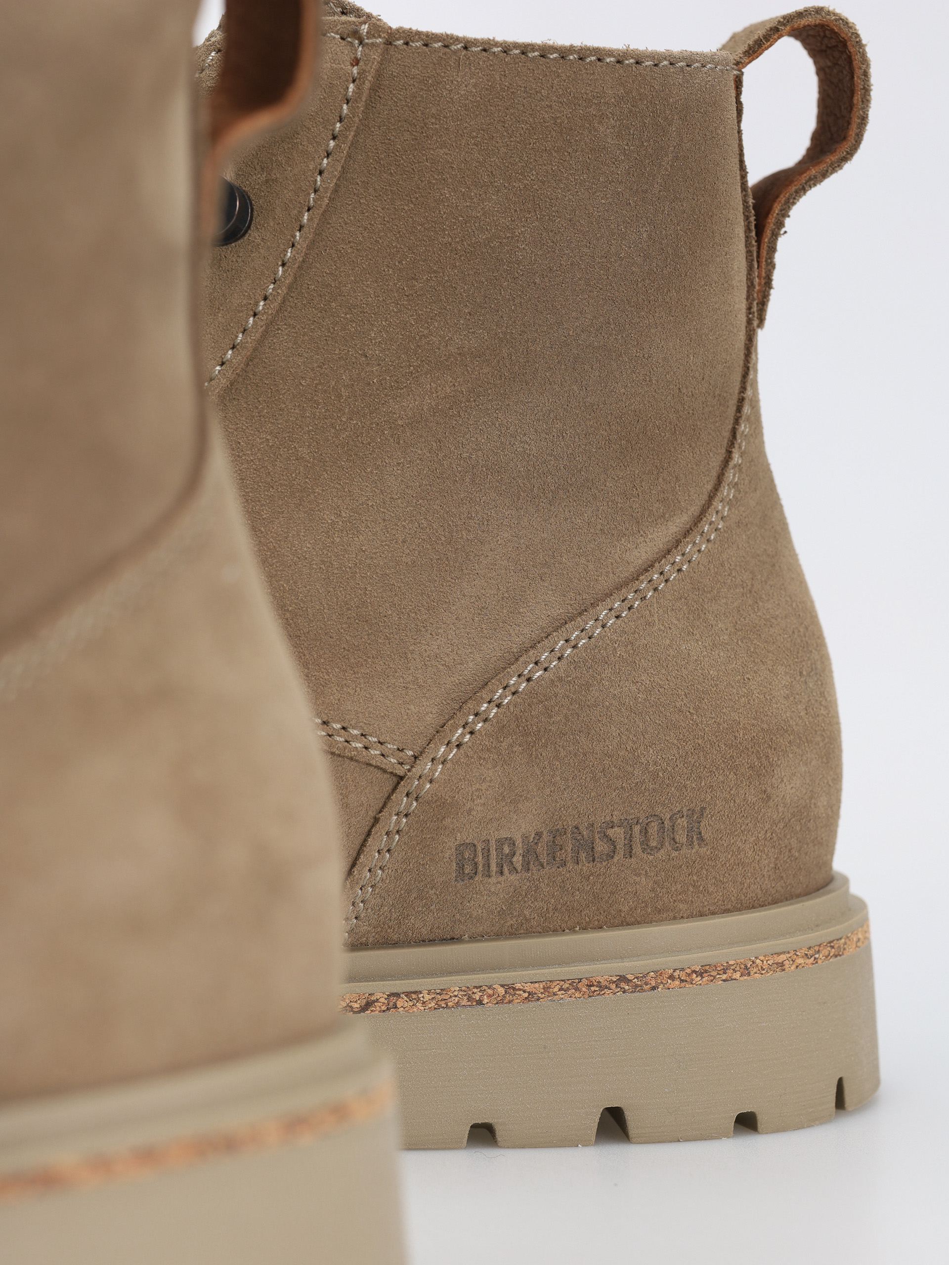 Взуття Birkenstock Highwood Lace Mid Suede Leather Regular (taupe)