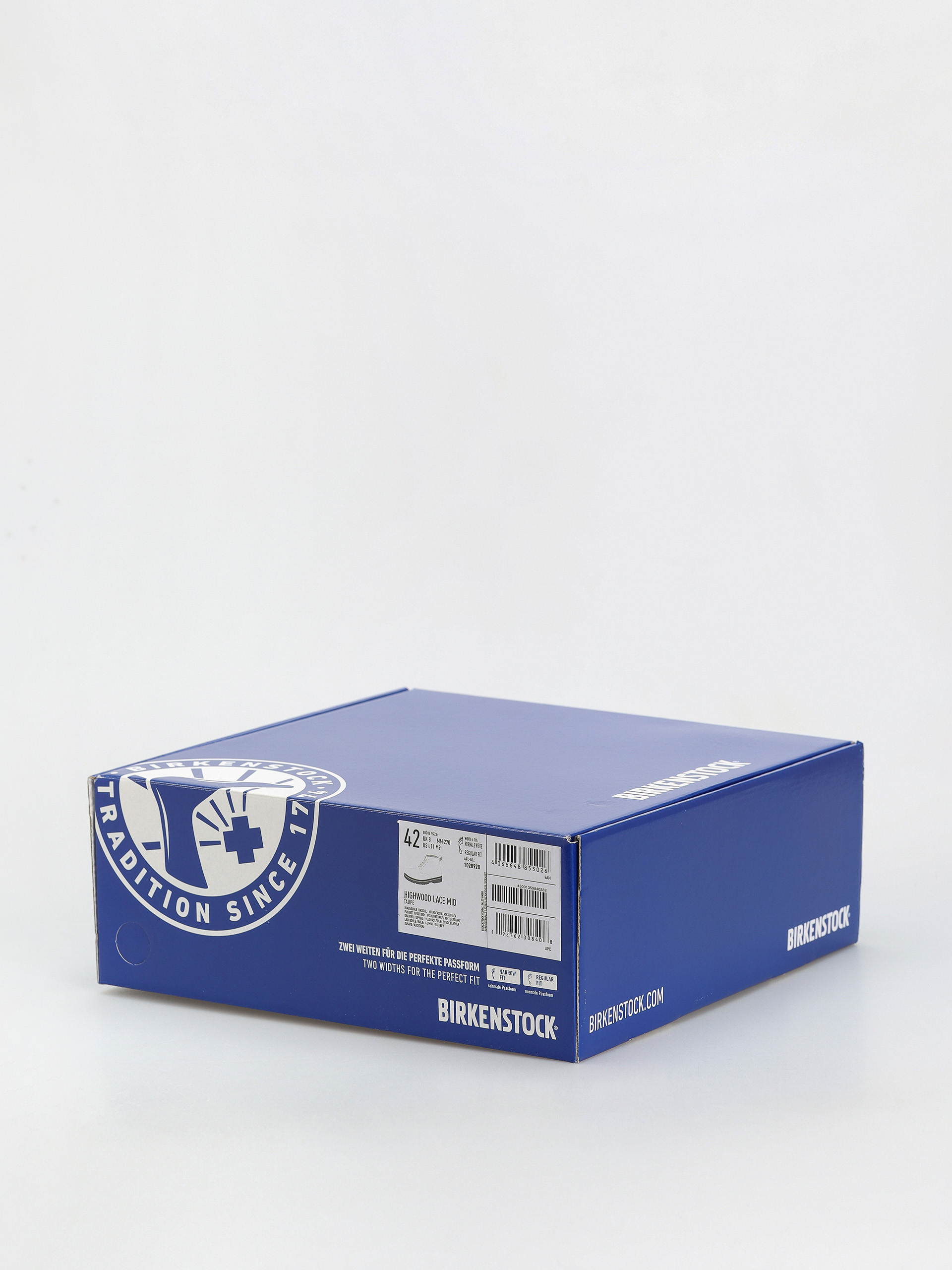 Взуття Birkenstock Highwood Lace Mid Suede Leather Regular (taupe)