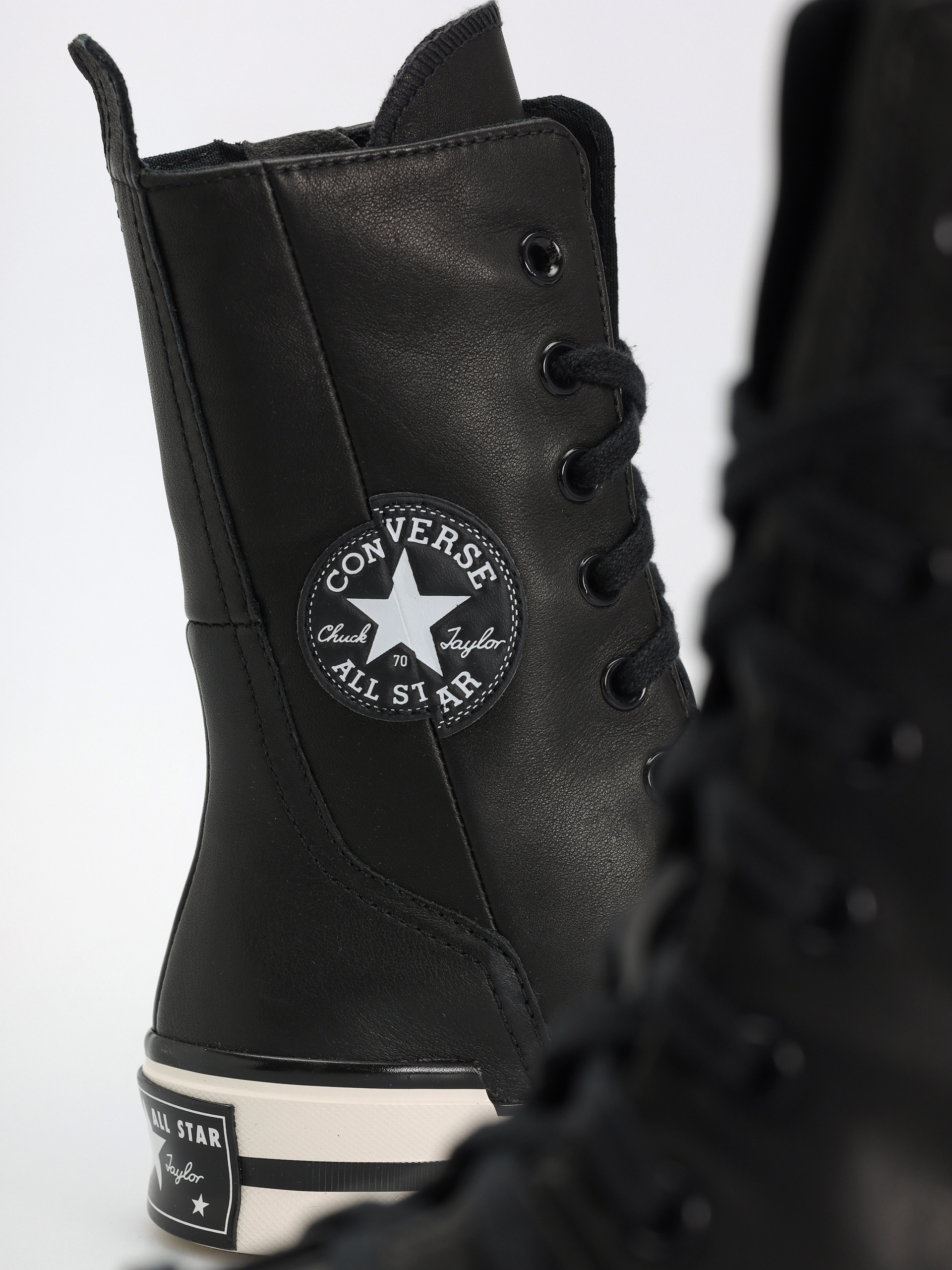 Кеди Converse Chuck 70 Plus X Hi (black/black/egret)