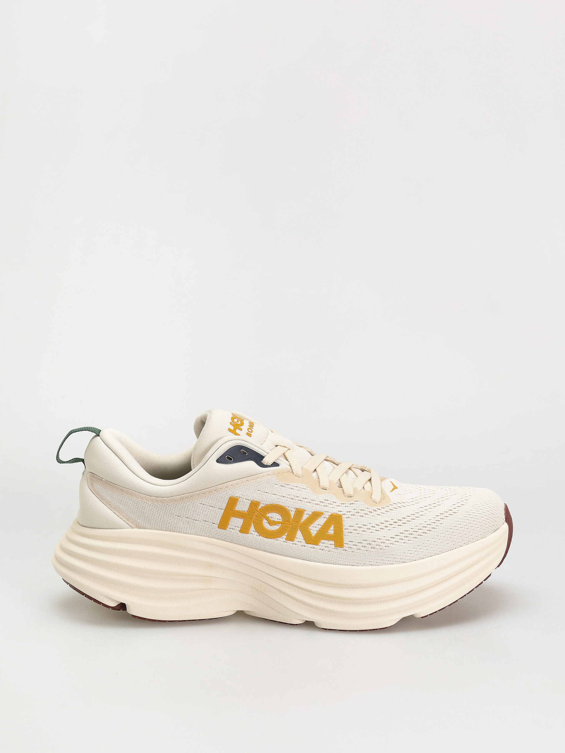 BLANC B0021-GOLD／MINT Взуття Hoka Bondi 8 - білий (oat milk/alabaster)