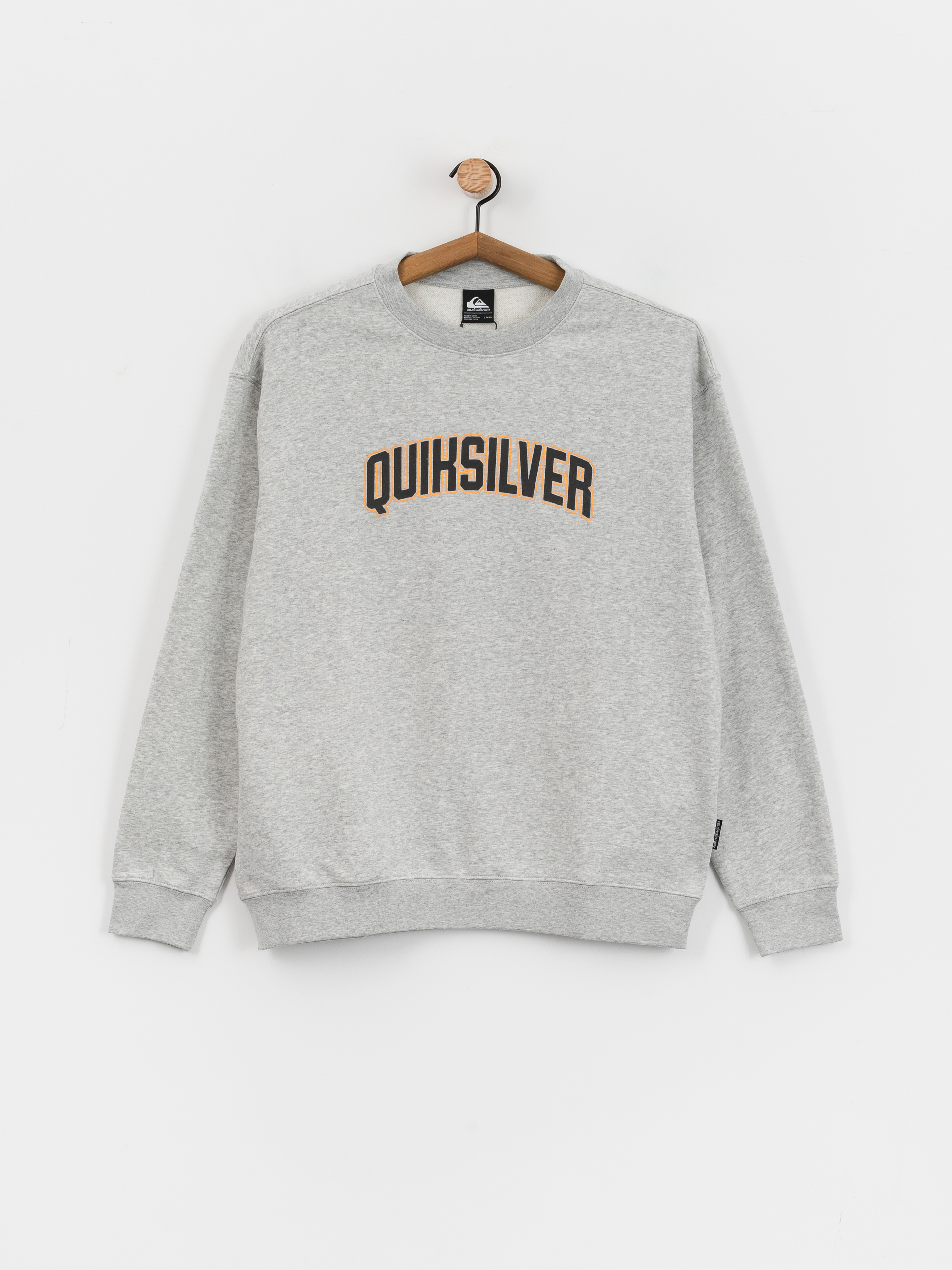 Світшот Quiksilver Graphic Crew (light grey heather)