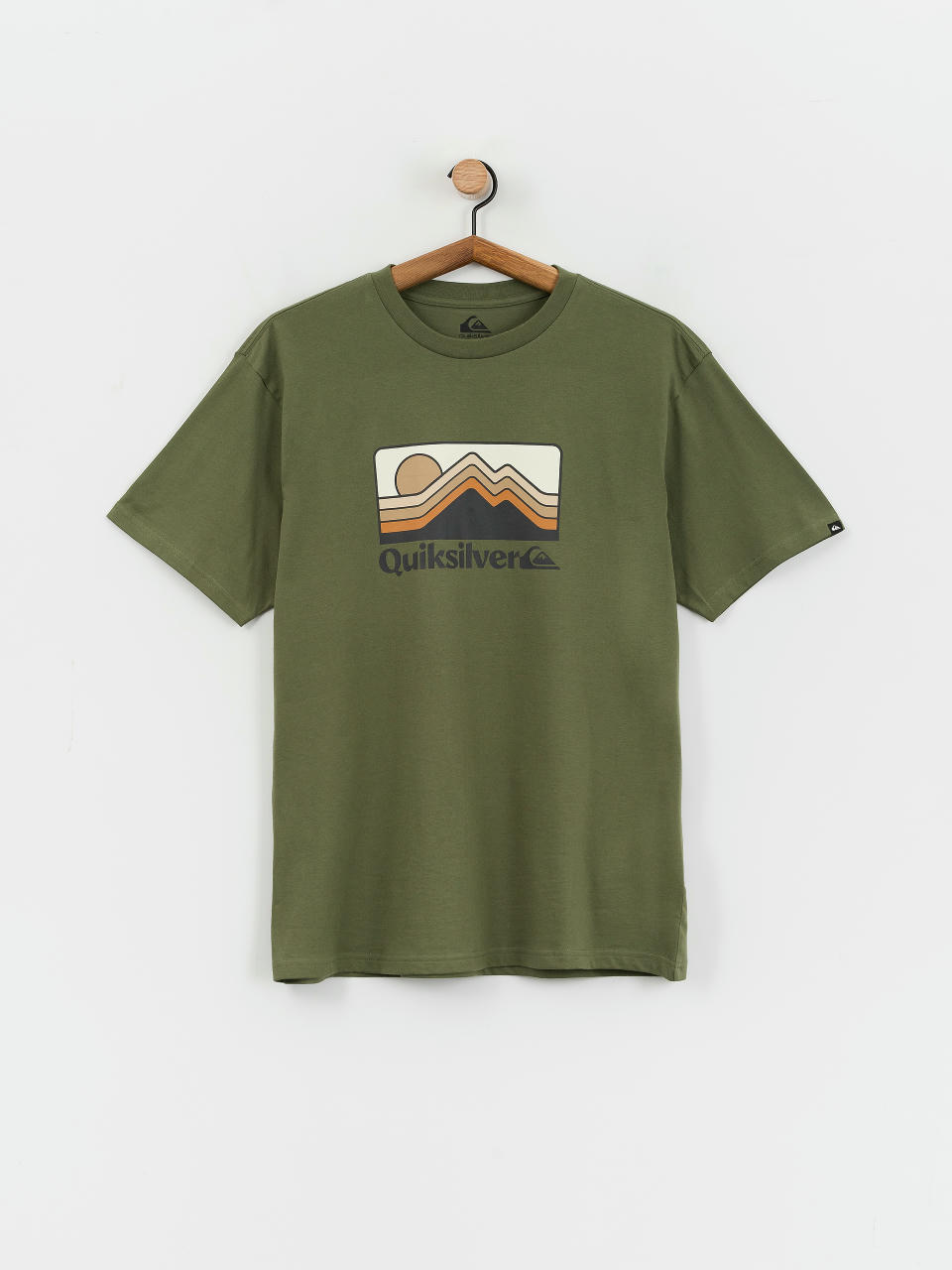 Футболка Quiksilver Qs Gradient Mountains (four leaf clover)