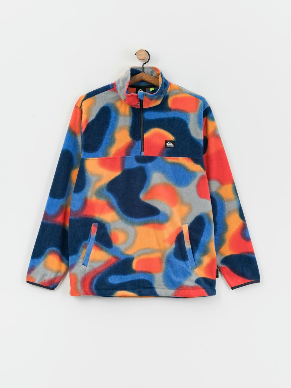 Чоловічий Флісовий светр Quiksilver Surf Days 1/2 Zip (surf days spray camo)