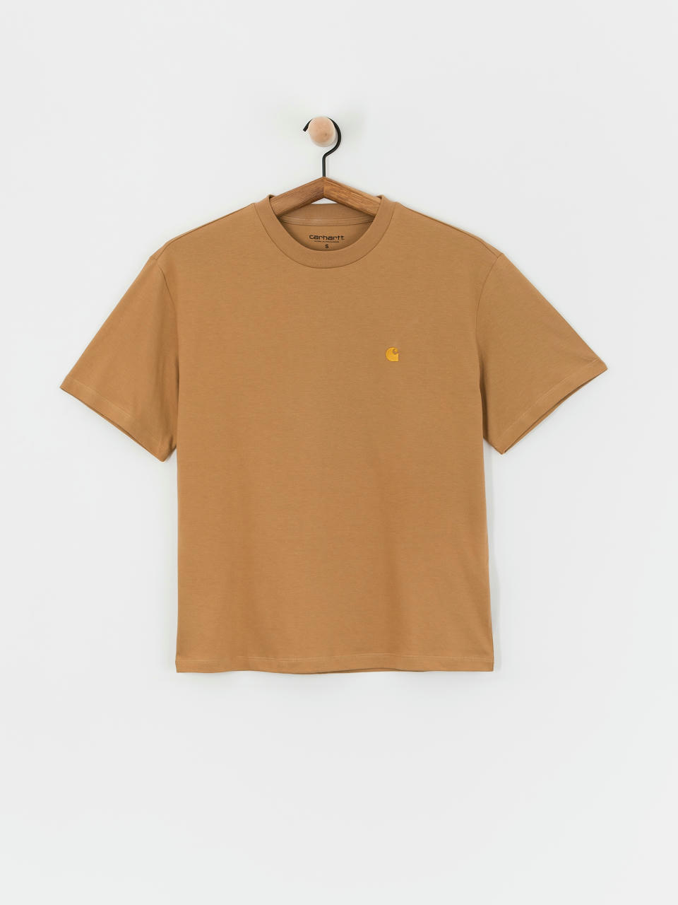 Футболка Carhartt WIP Chase Wmn (peanut/gold)