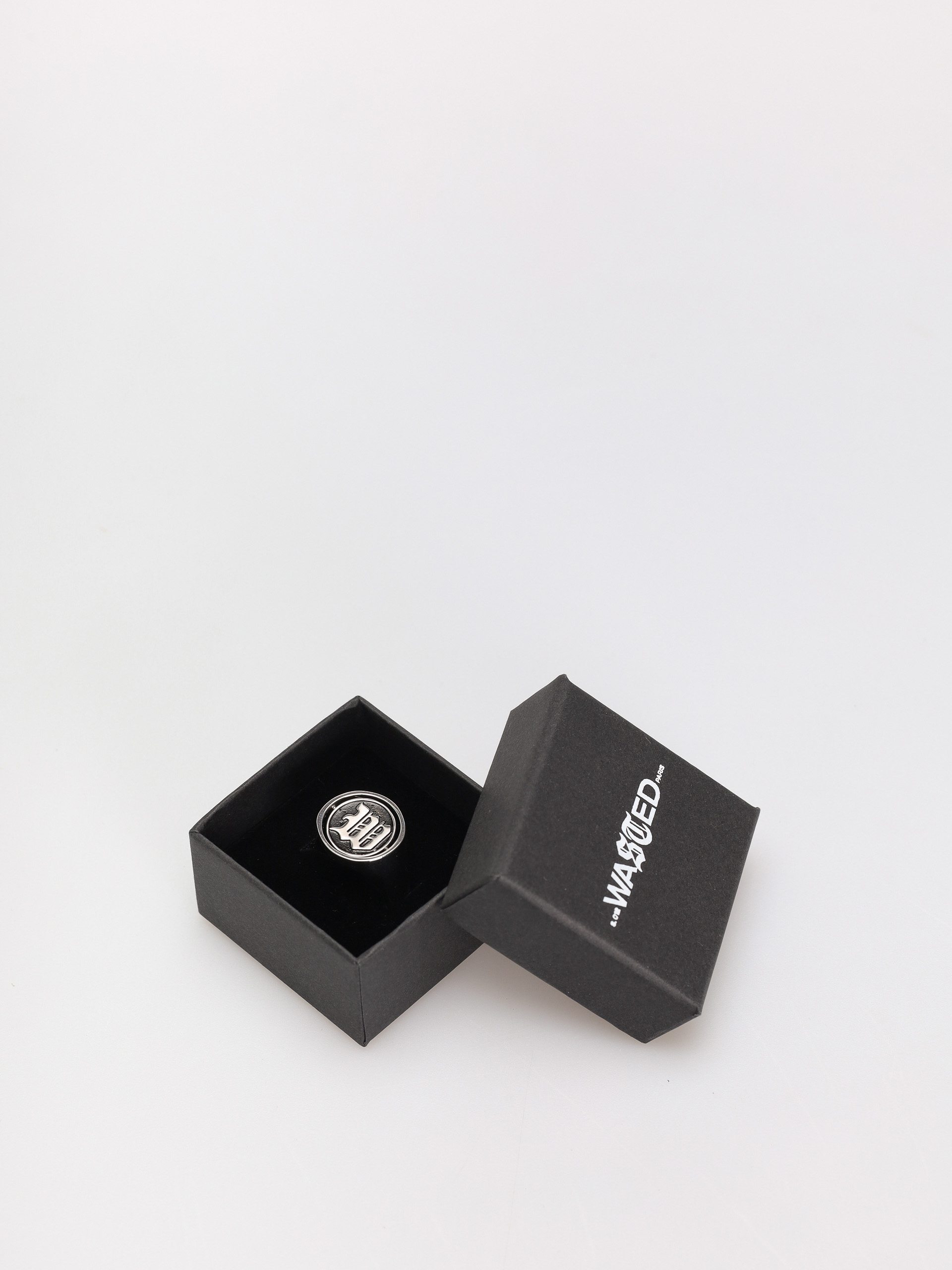 Перстень Wasted Paris Lethal Flip (silver/black)