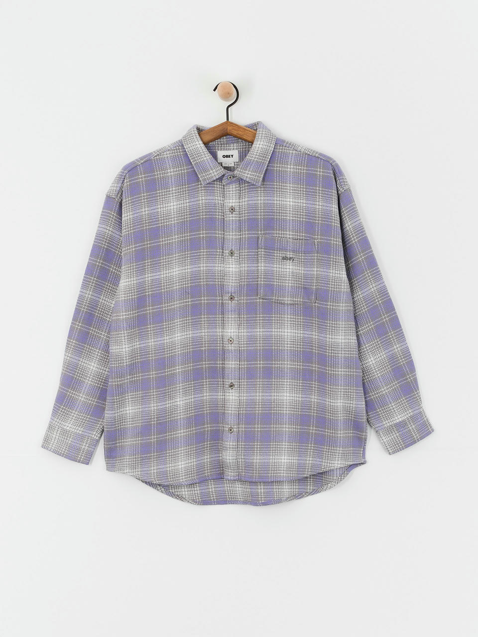 Сорочка OBEY Belmont Plaid Wmn (aster purple)