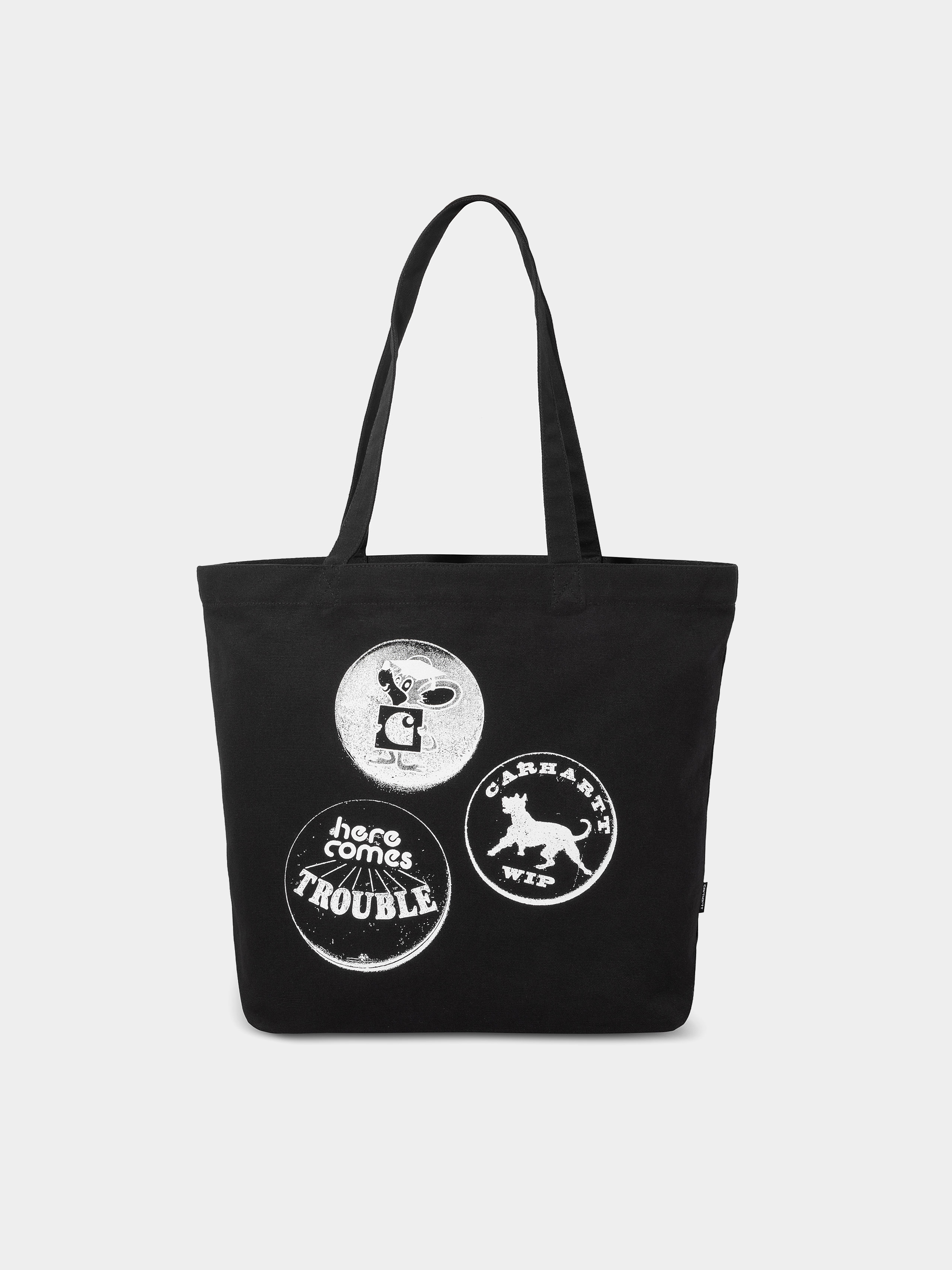 Сумка Carhartt WIP Canvas Graphic Tote (pins print/black)