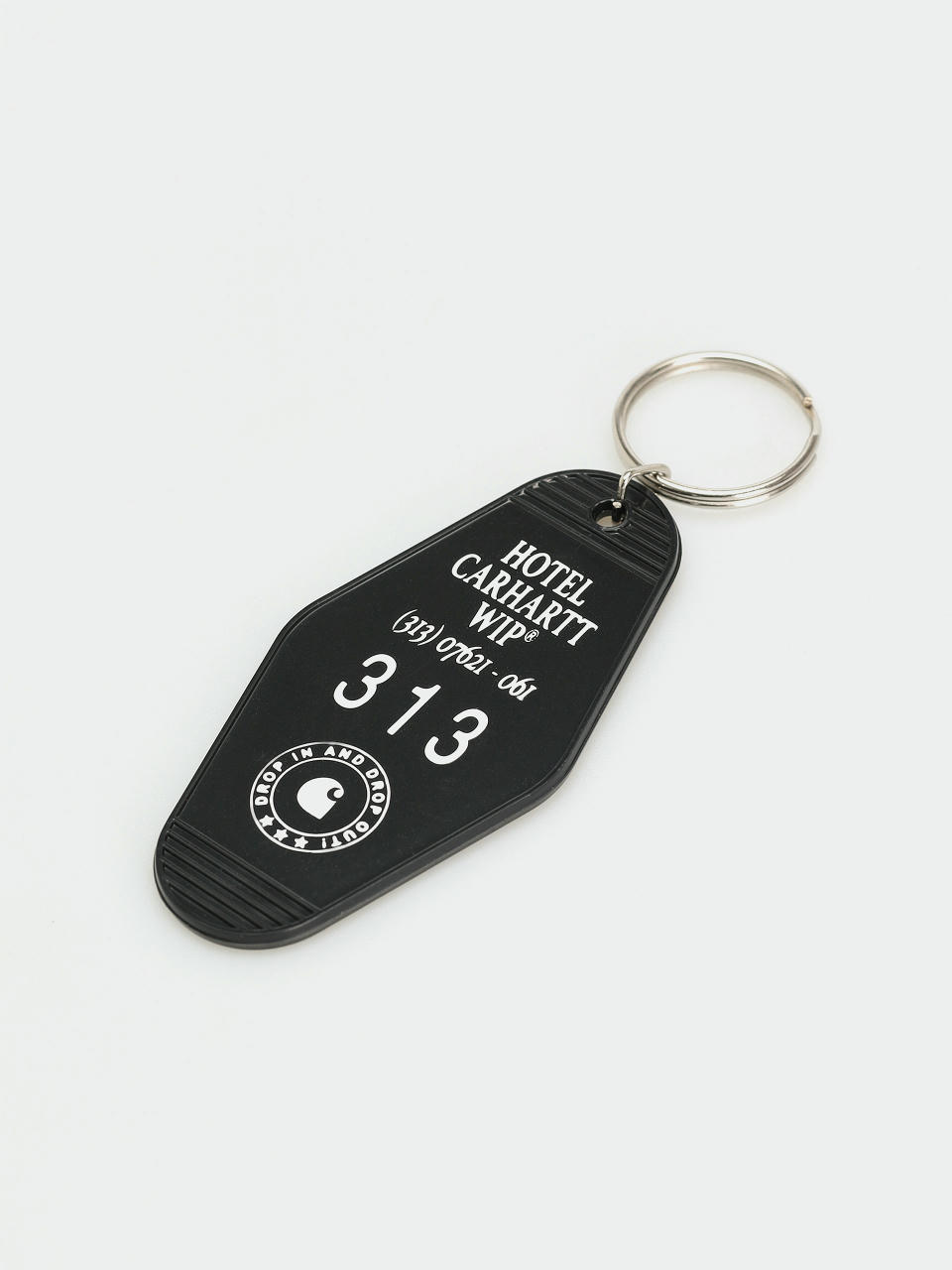 Брелок для ключів Carhartt WIP Hotel Keys (black/white)