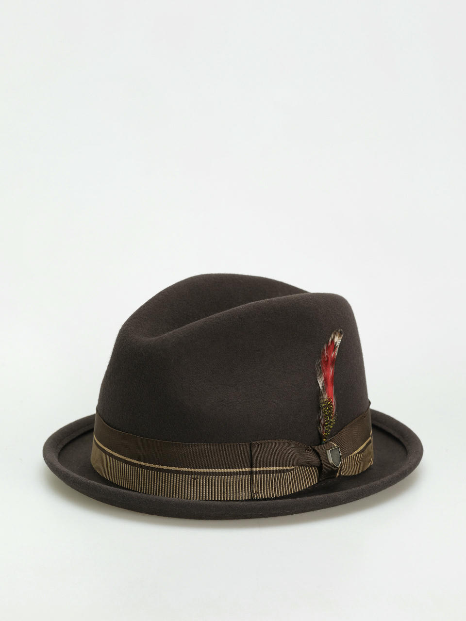 Капелюх Brixton 20Th Anniversary Gain Fedora (chocolate/gold)