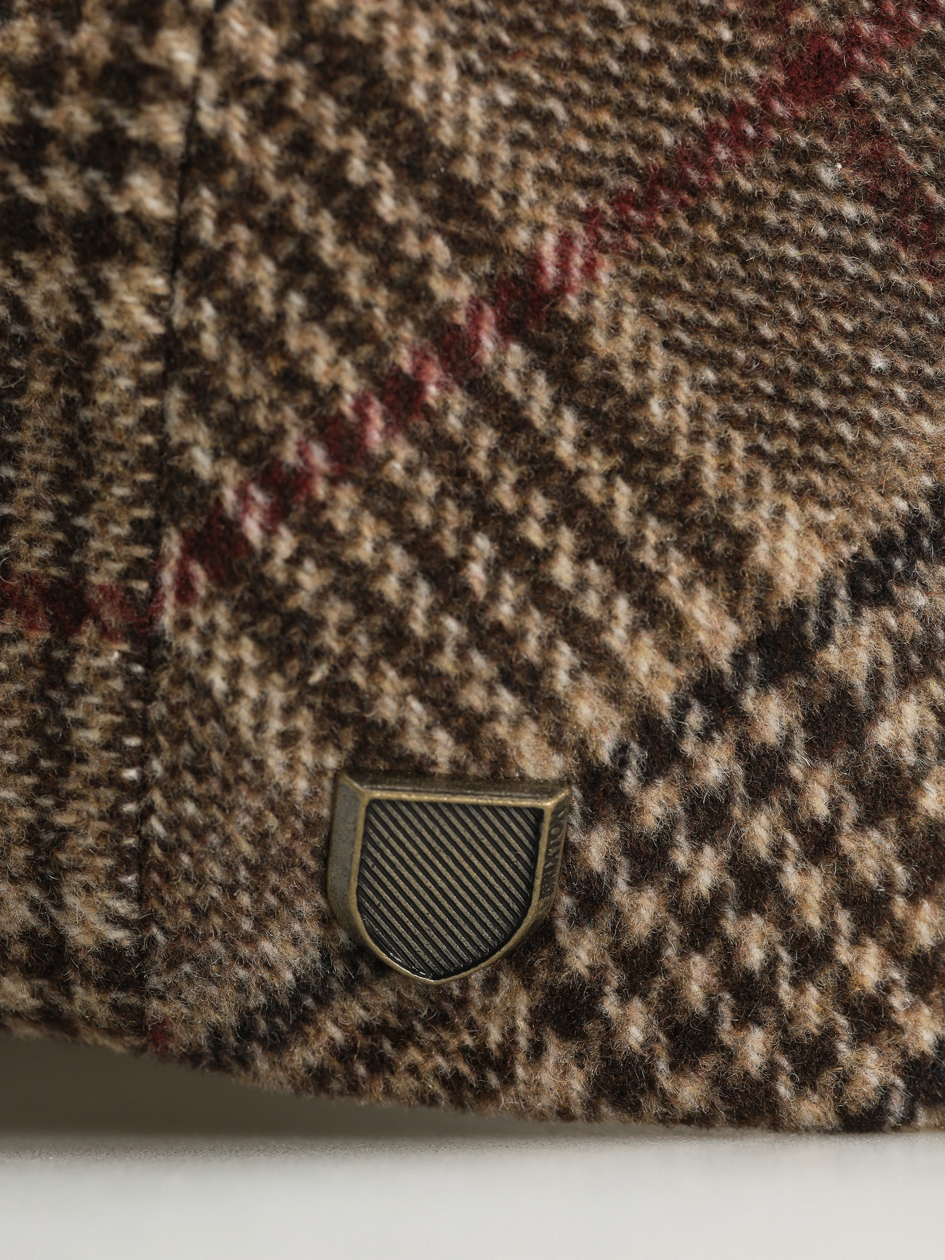 Кепка Brixton 20Th Anniversary Hooligan Snap (brown plaid)