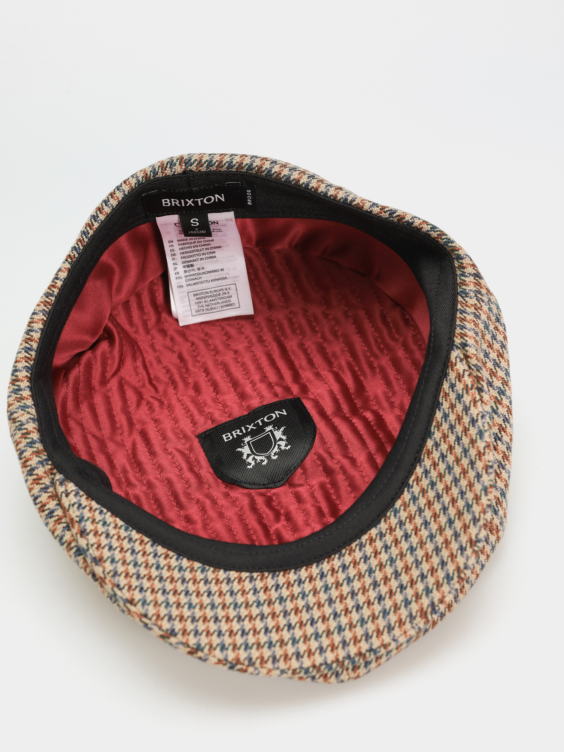 Кашкет Brixton Brood Snap Cap (sand/light blue)