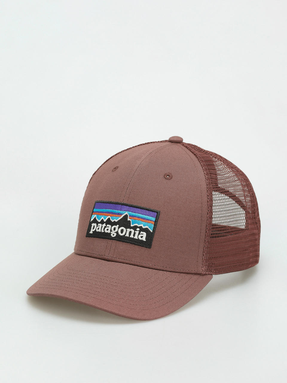 Кепка Patagonia P 6 Logo LoPro Trucker (dulse mauve)