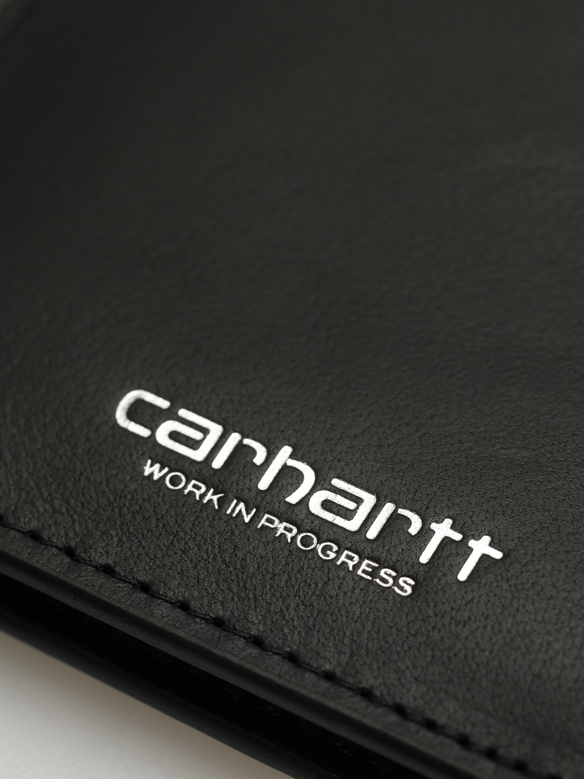 Гаманець Carhartt WIP Double Vegas Zip (black/silver)