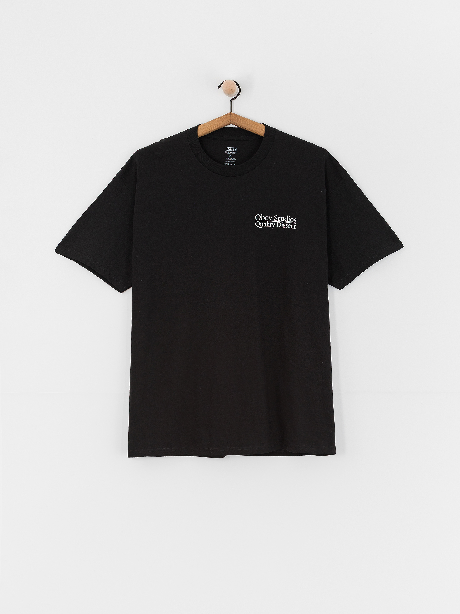 Футболка OBEY Studios Quality Dissent (black)