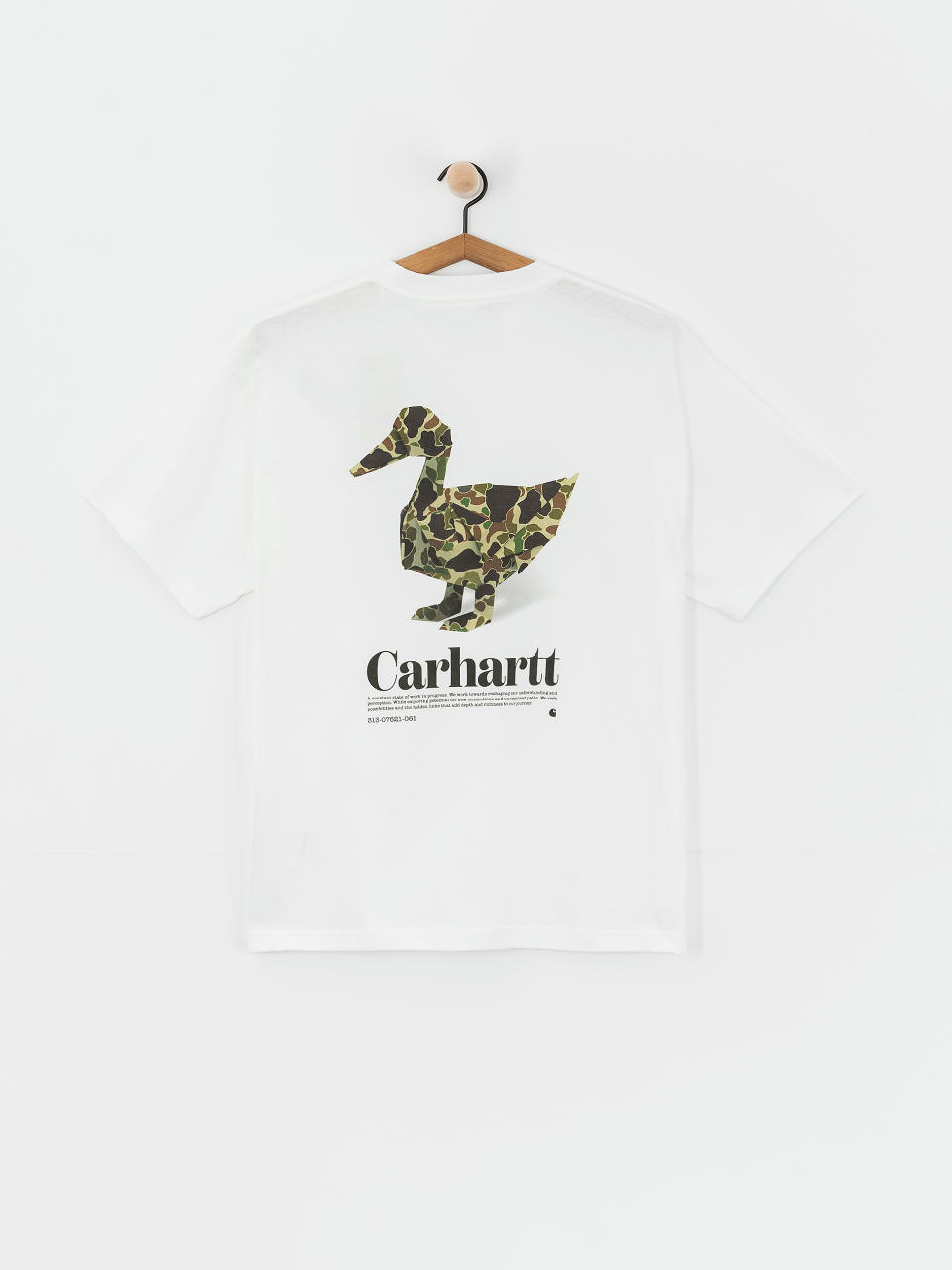 Футболка Carhartt WIP Fold Duck (white)