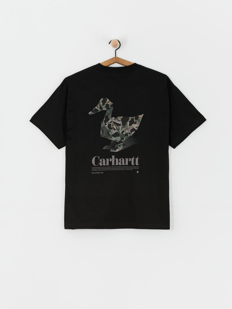 Футболка Carhartt WIP Fold Duck (black)