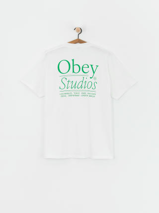 Футболка OBEY Studios (white)