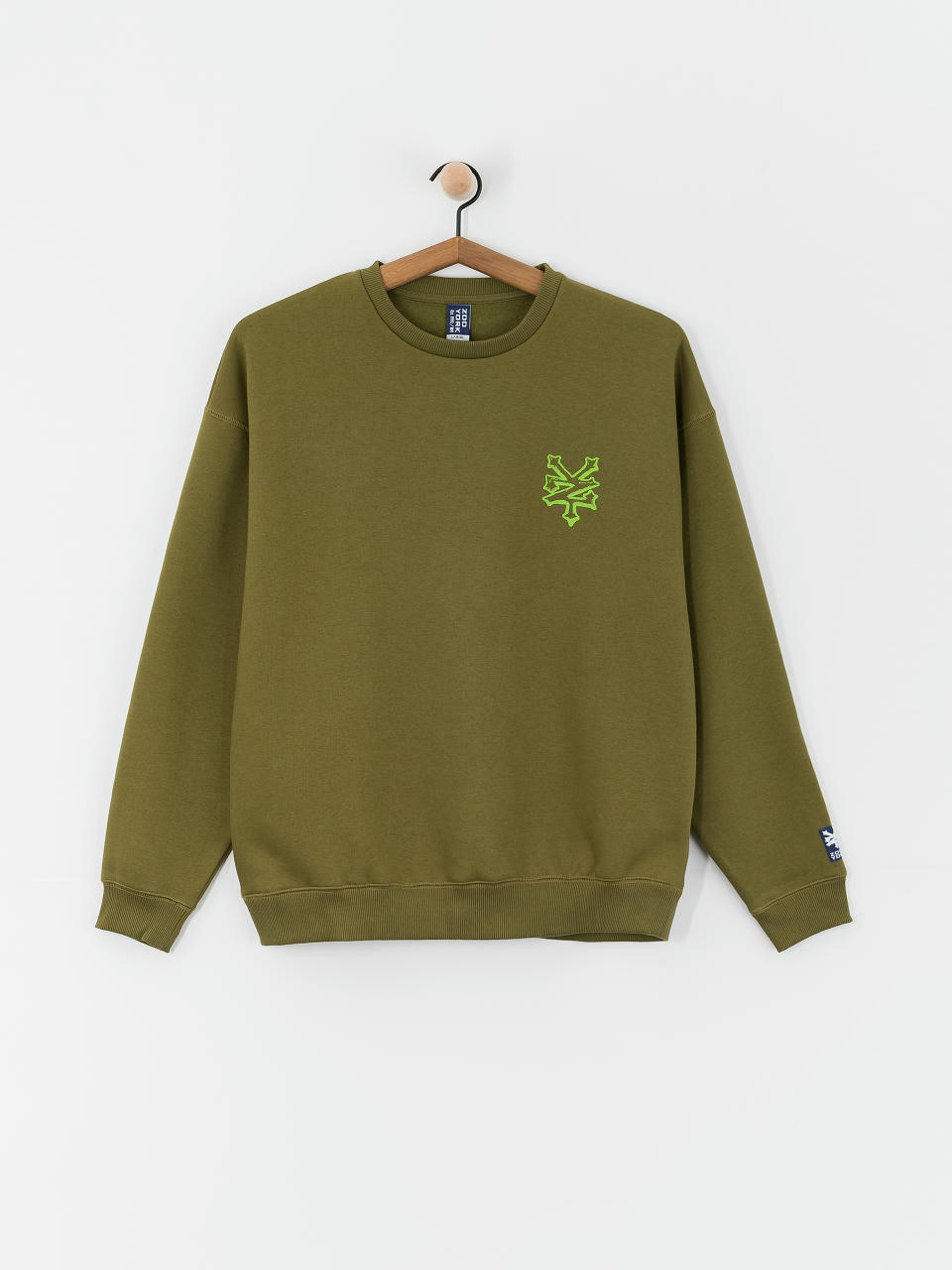 Світшот Zoo York Skeleton (olive)