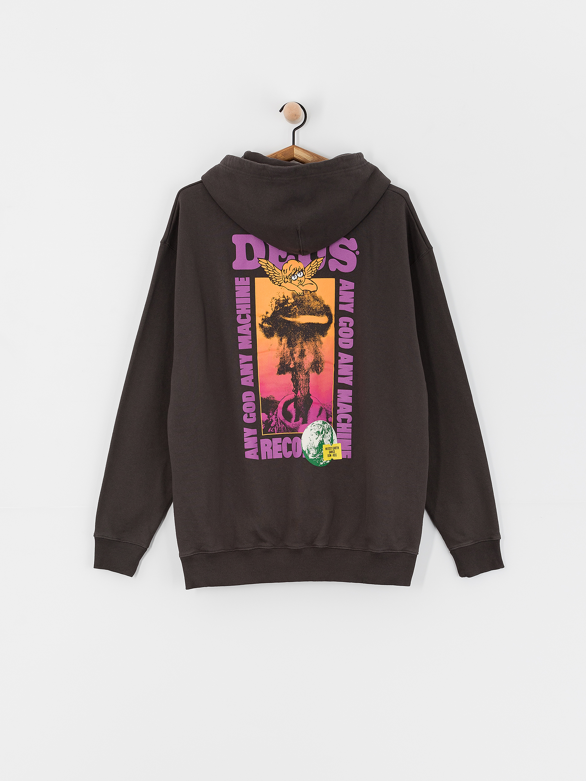 Худі Deus Ex Machina Angel Energy HD (anthracite)