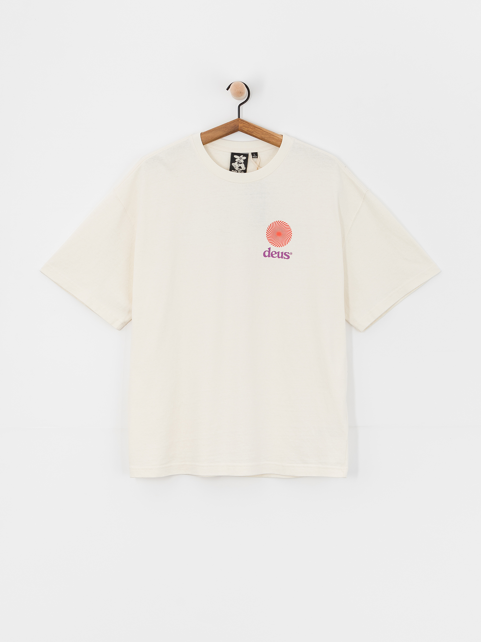 Футболка Deus Ex Machina Strata (vintage white)