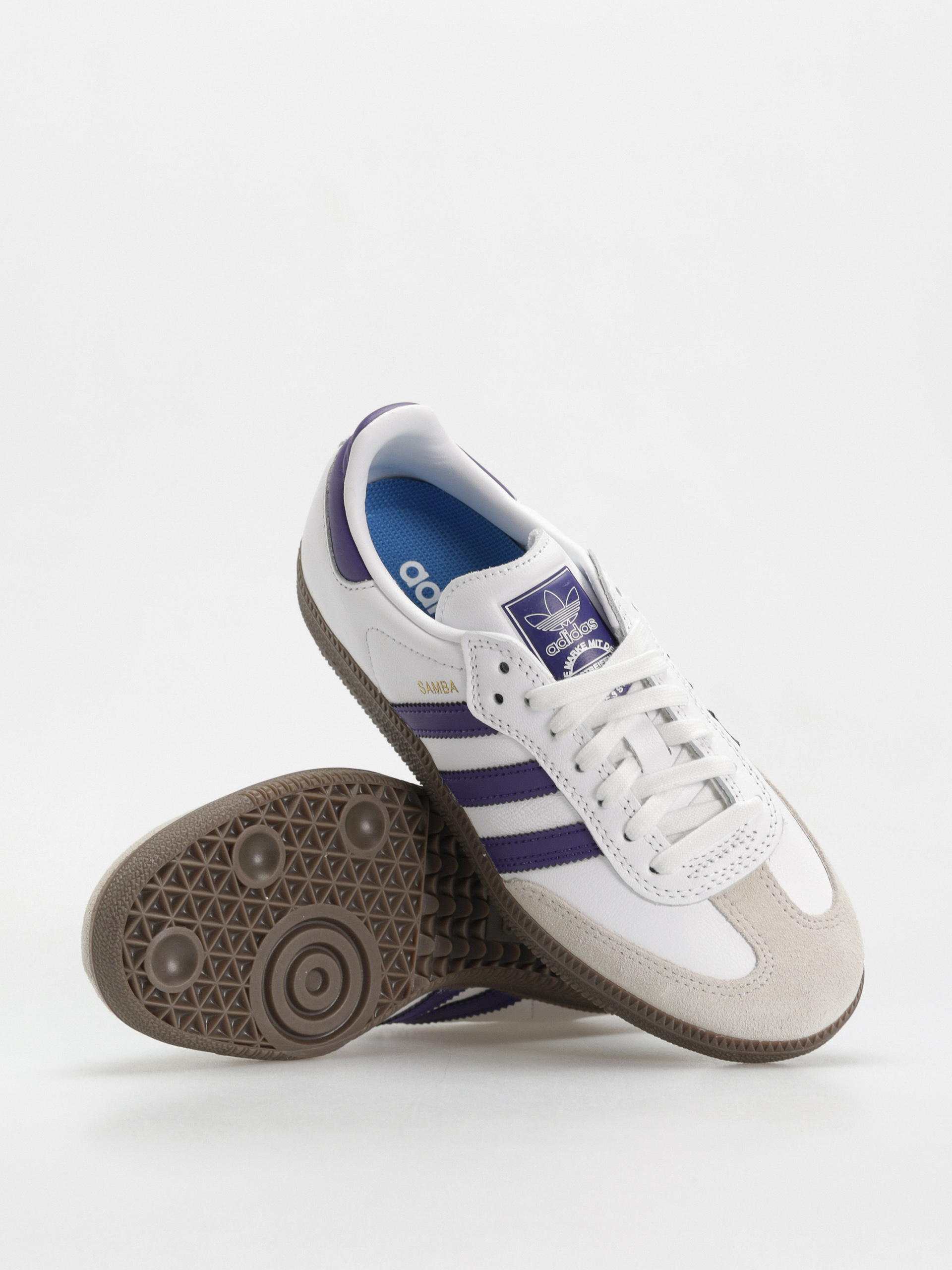 Взуття adidas Samba ADV - білий (ftwwht/cpurpl/goldmt)