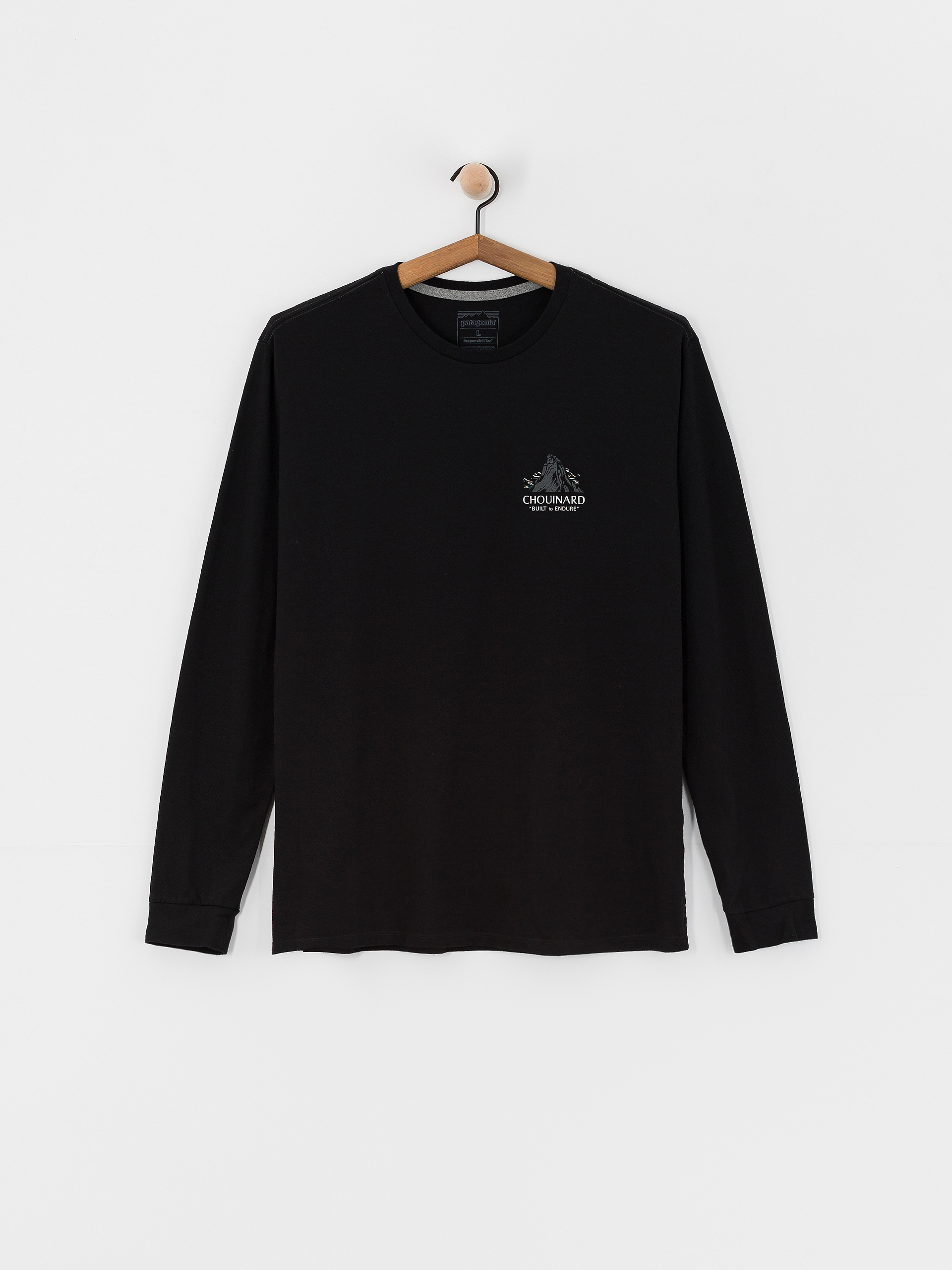 Лонгслів Patagonia Chouinard Crest Responsibili (black)