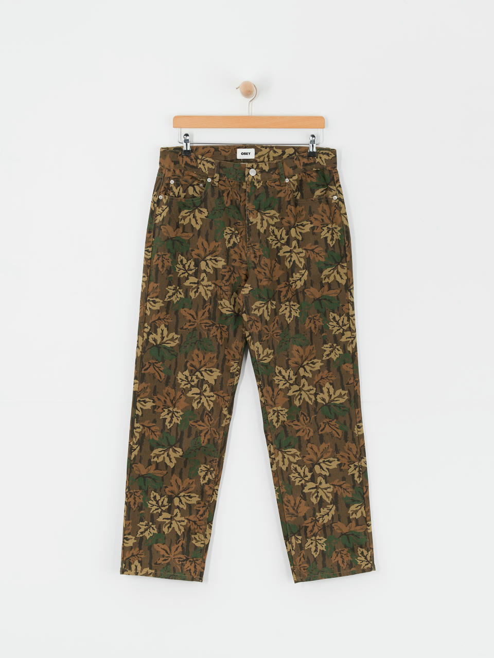 Штани OBEY Hardwork Printed Denim (mulled basil multi)