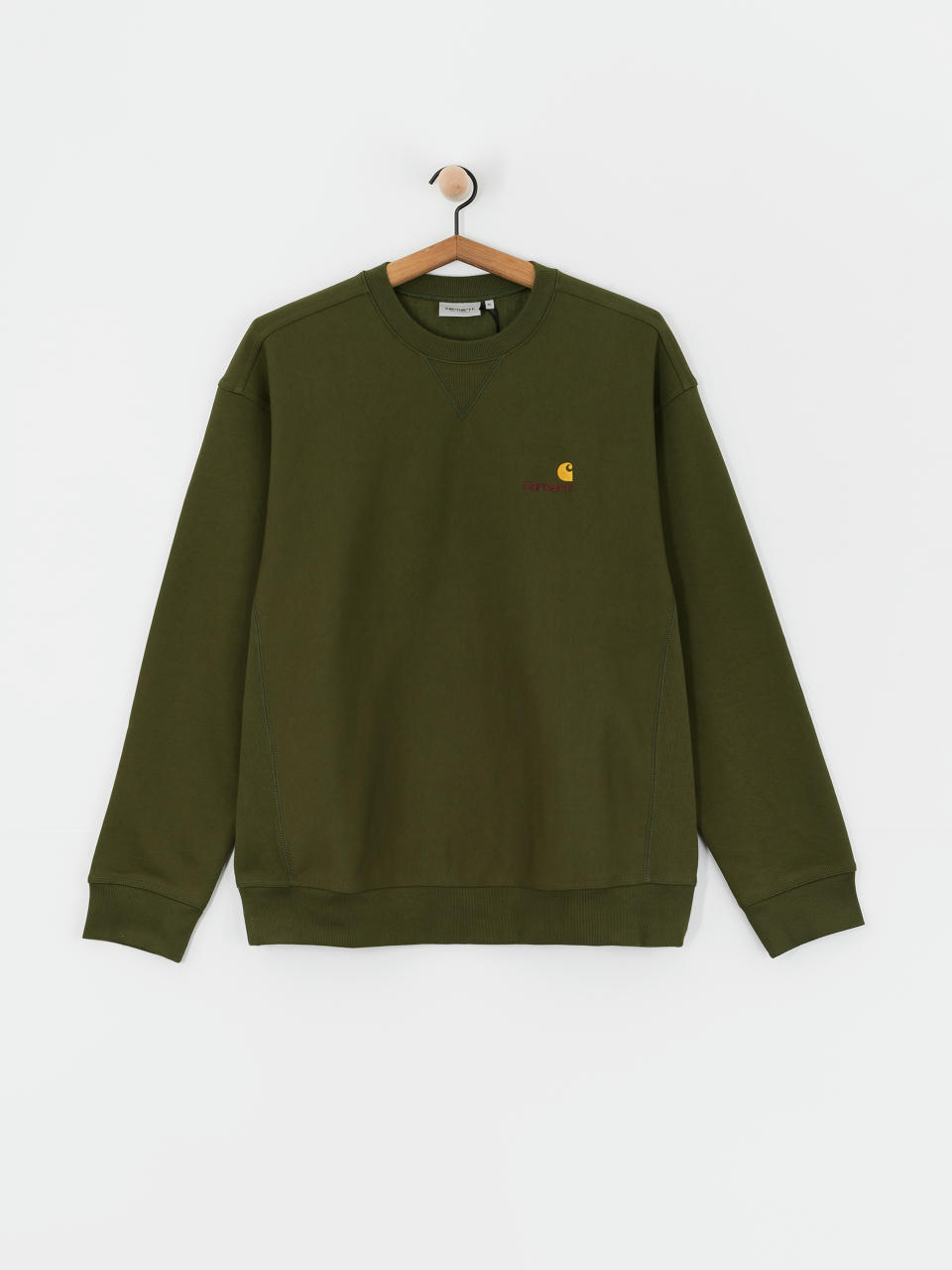 Світшот Carhartt WIP American Script (tarragon)