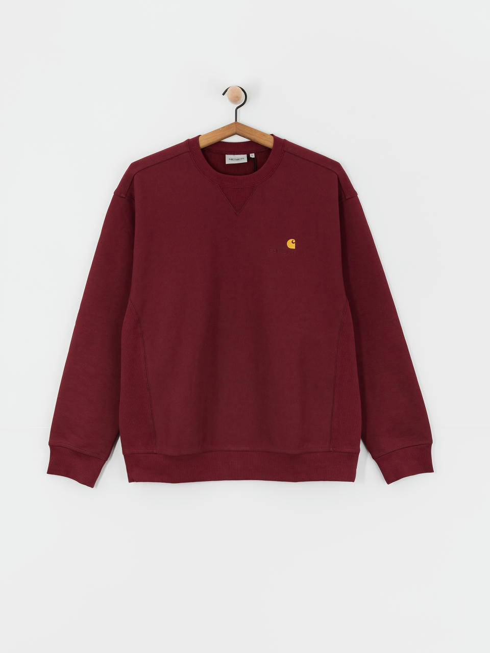 Світшот Carhartt WIP American Script (malbec)