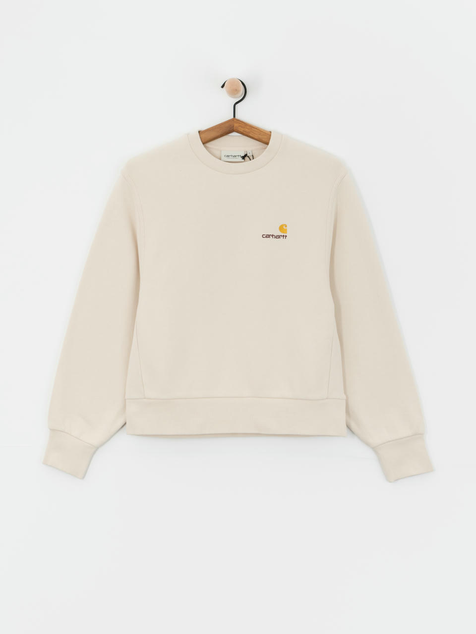 Світшот Carhartt WIP American Script Wmn (moonbeam)