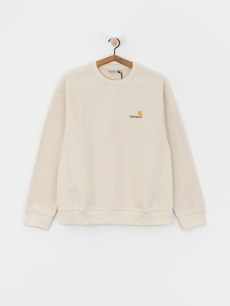 Світшот Carhartt WIP American Script (moonbeam)