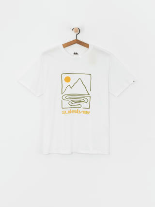 Футболка Quiksilver Qs Outline Mountains (white)