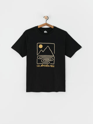 Футболка Quiksilver Qs Outline Mountains (black)