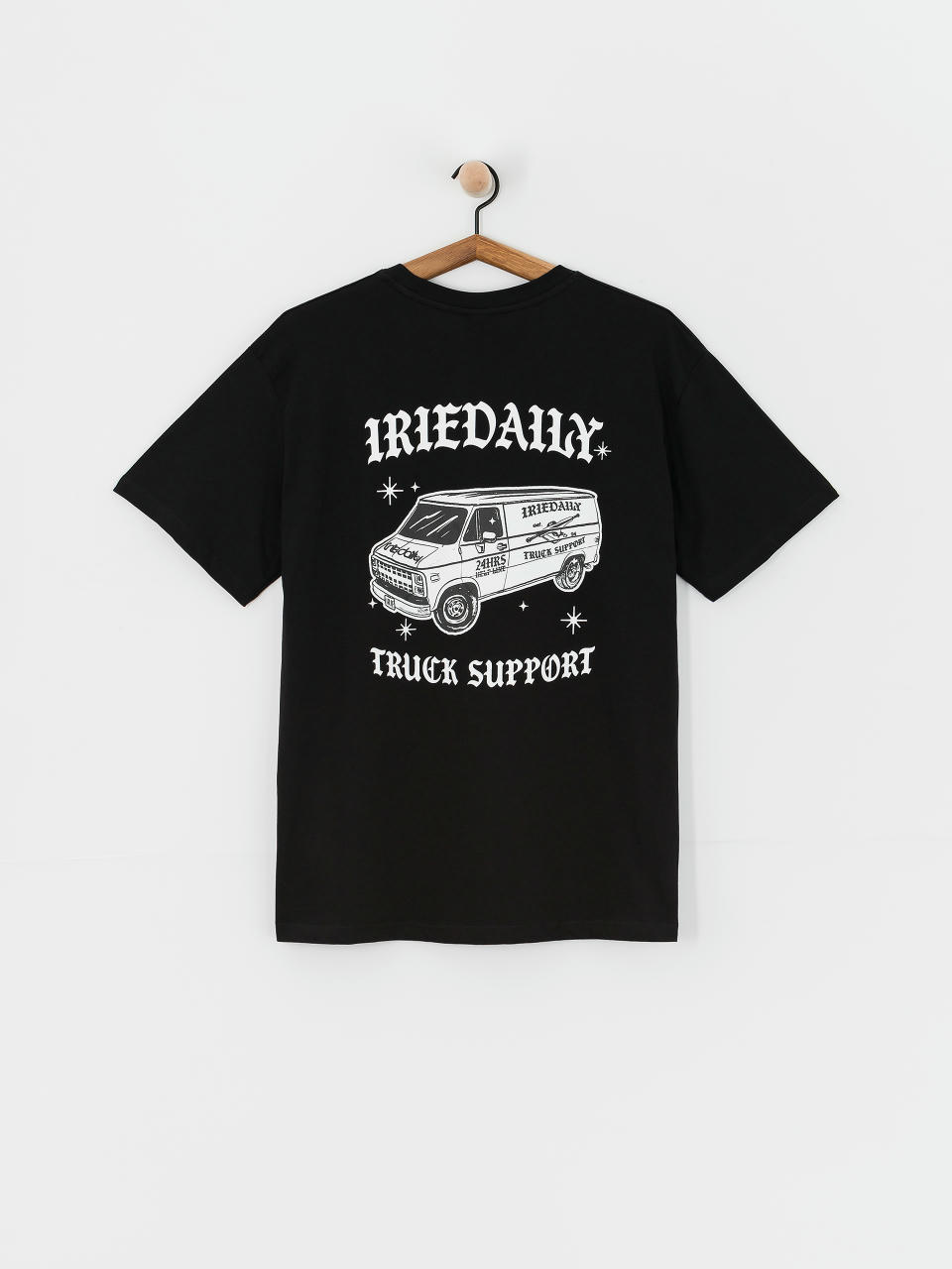 Футболка Iriedaily Truck Support (black)