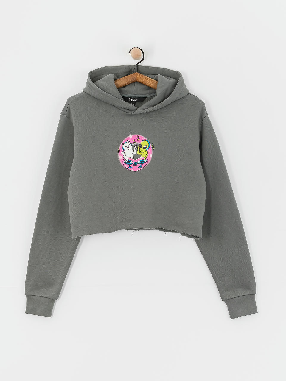 Худі RipNDip Love Is Ripndip Cropped HD (charcoal)