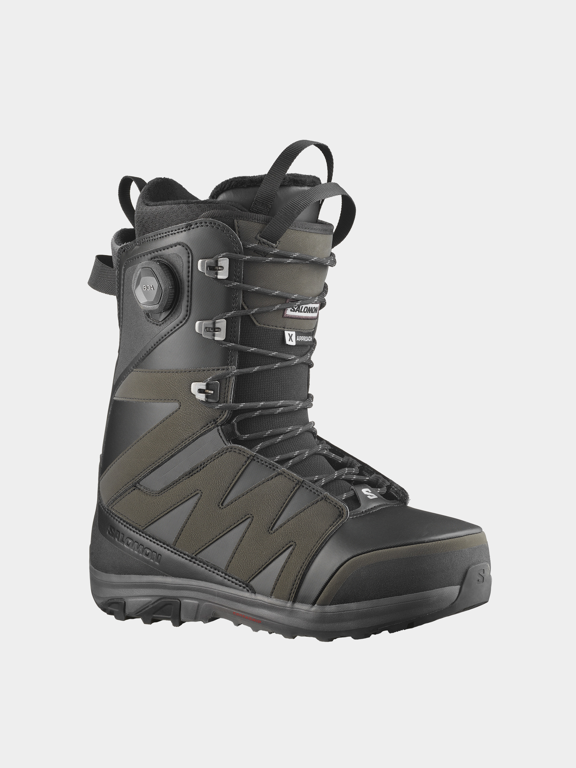 Черевики сноубордичні Salomon X Approach Lace Sj Boa (black)