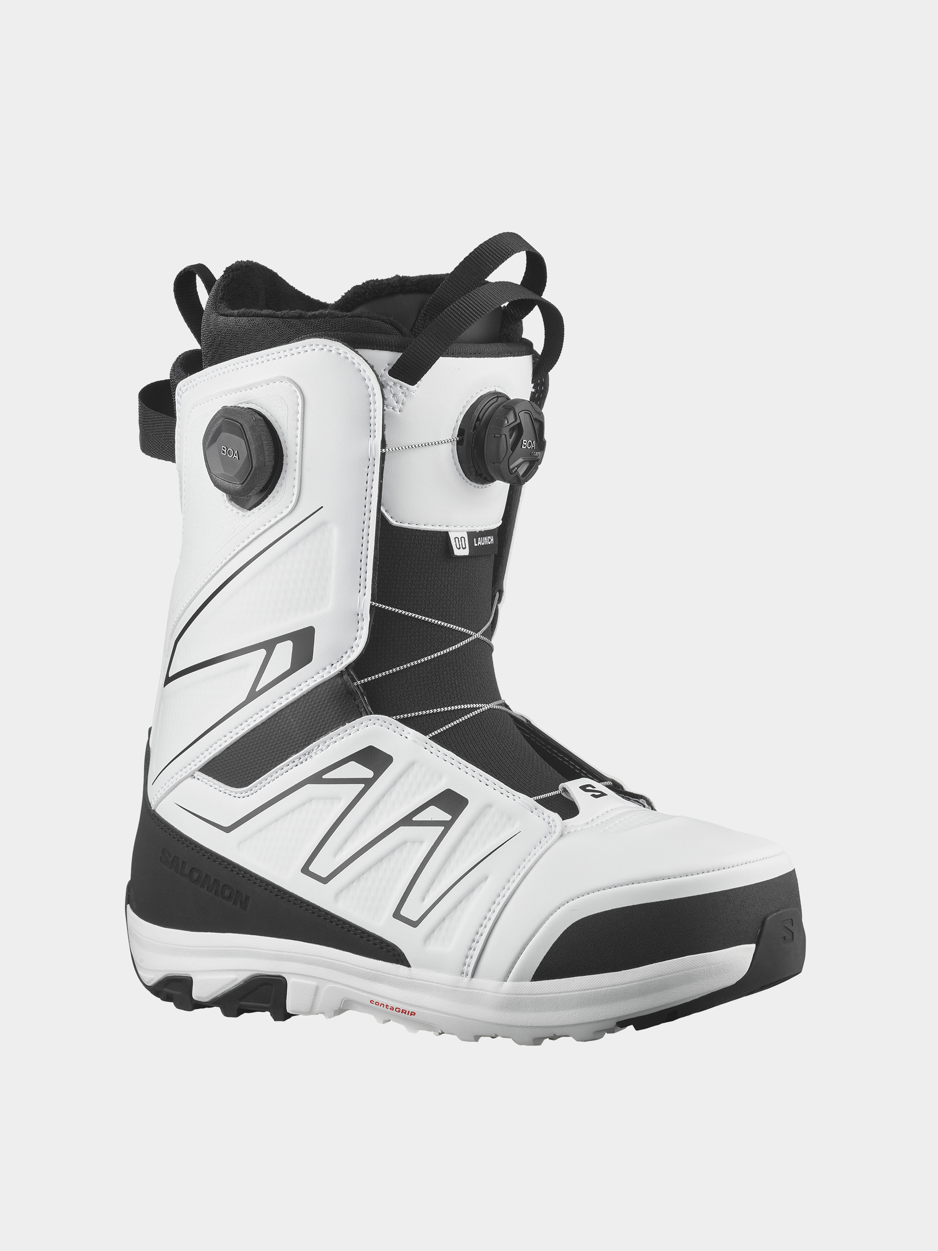 Черевики сноубордичні Salomon Launch Boa Sj (black/white)