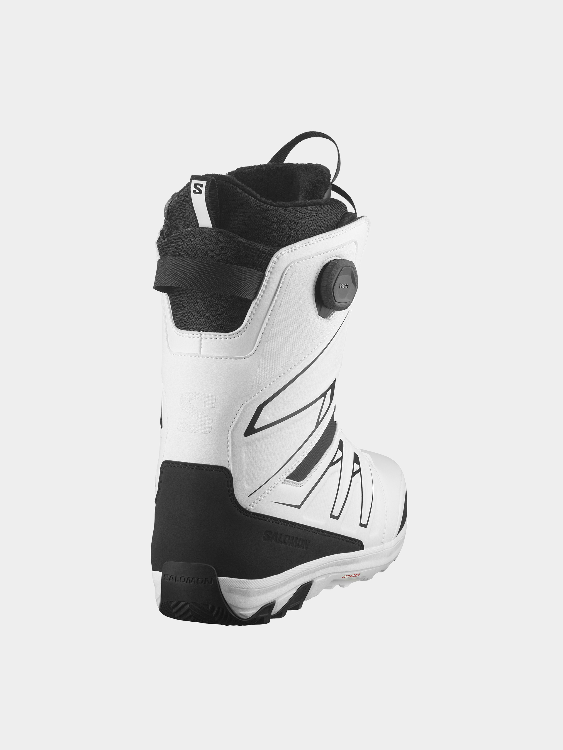 Чоловічі Черевики сноубордичні Salomon Launch Boa Sj (black/white)