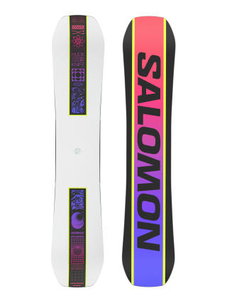 Сноуборд Salomon Huck Knife (white/red/blue)