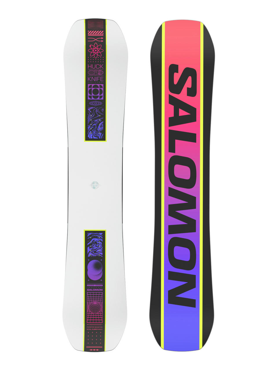 Чоловіча Сноуборд Salomon Huck Knife (white/red/blue)