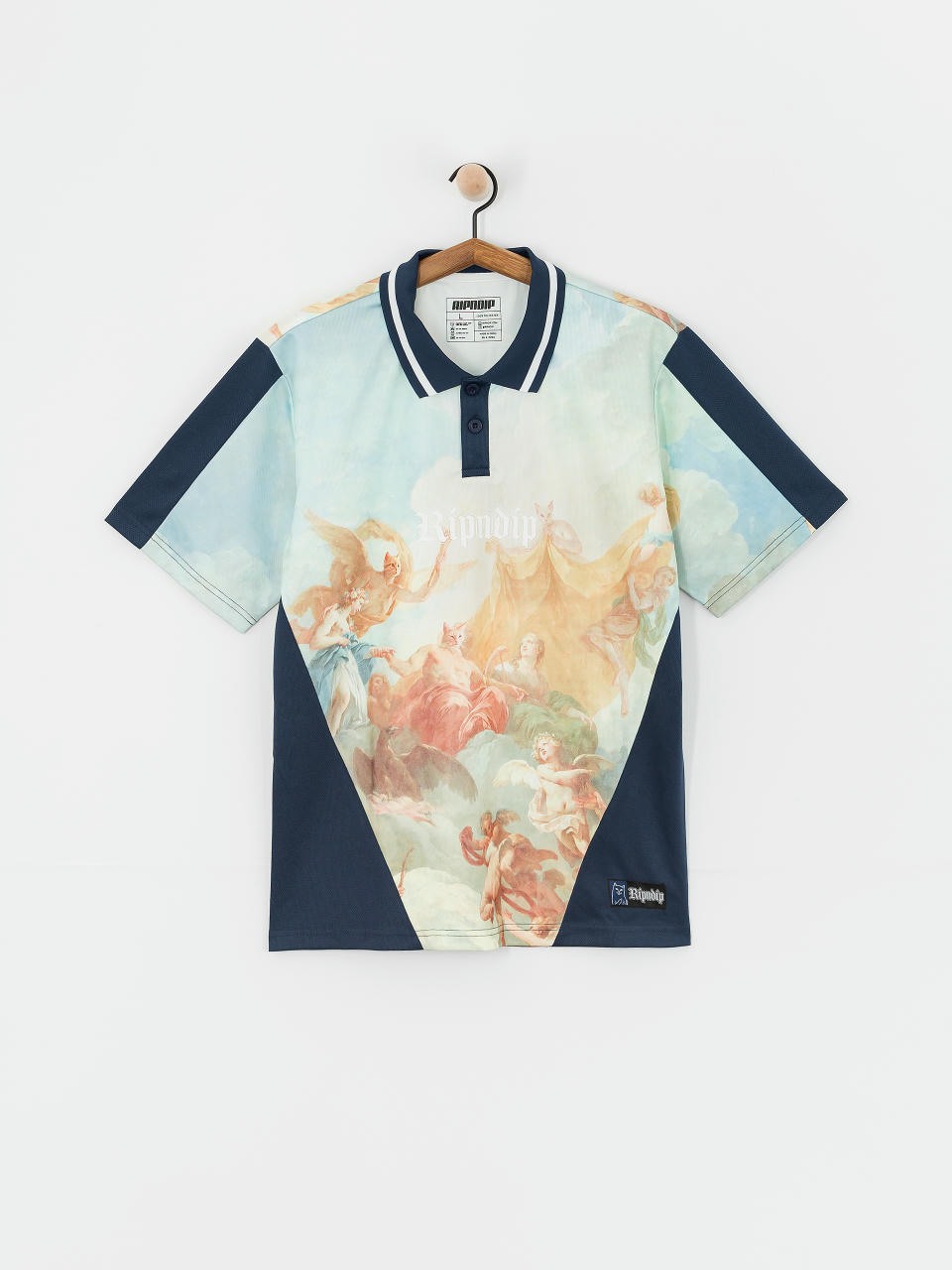 Футболка RipNDip Heavens Waiting Soccer Jersey (navy multi)