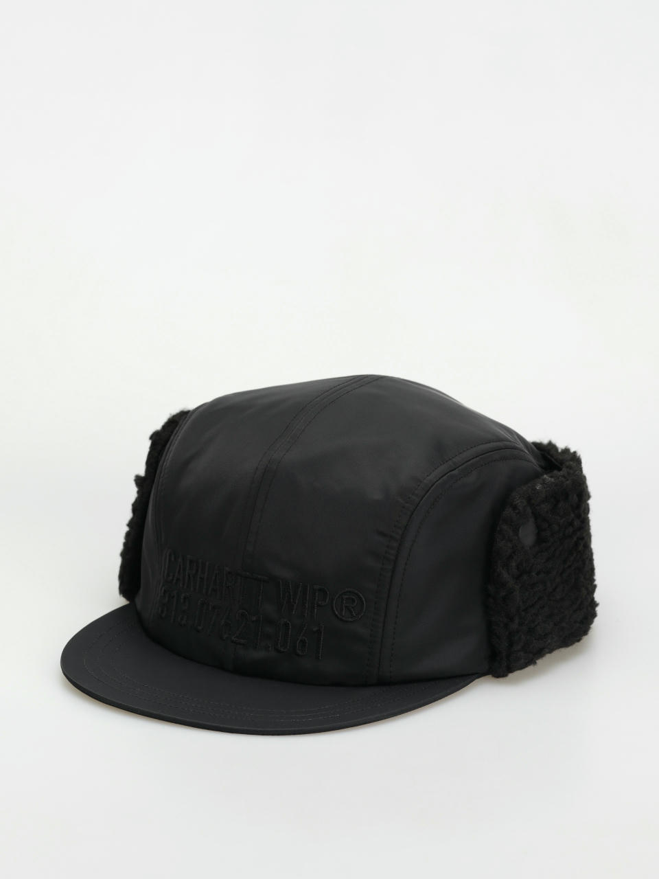 Кепка Carhartt WIP Olten Ear Guard (black/black)